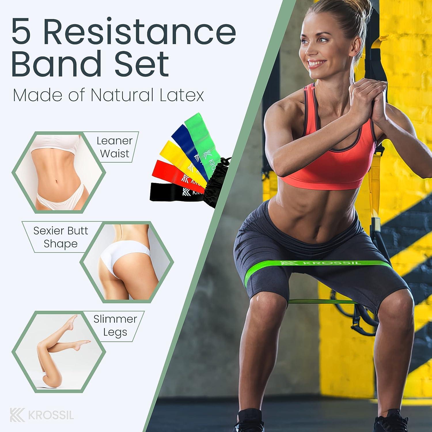 Pilates Bar Kit with 11 Resistance Bands for Women and Men