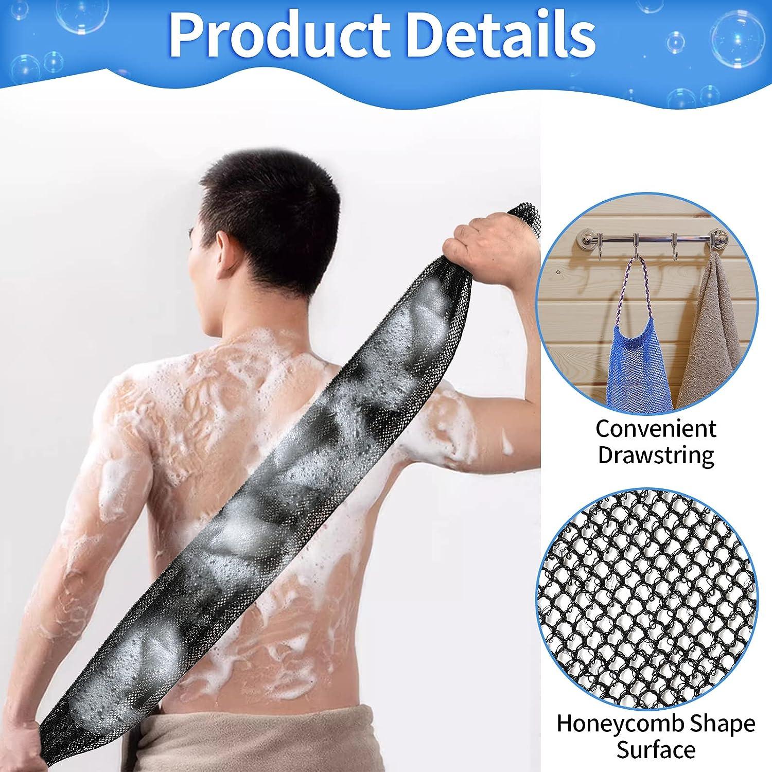 African Net Sponge 2 Pcs African Exfoliating Net Washcloth African Bath