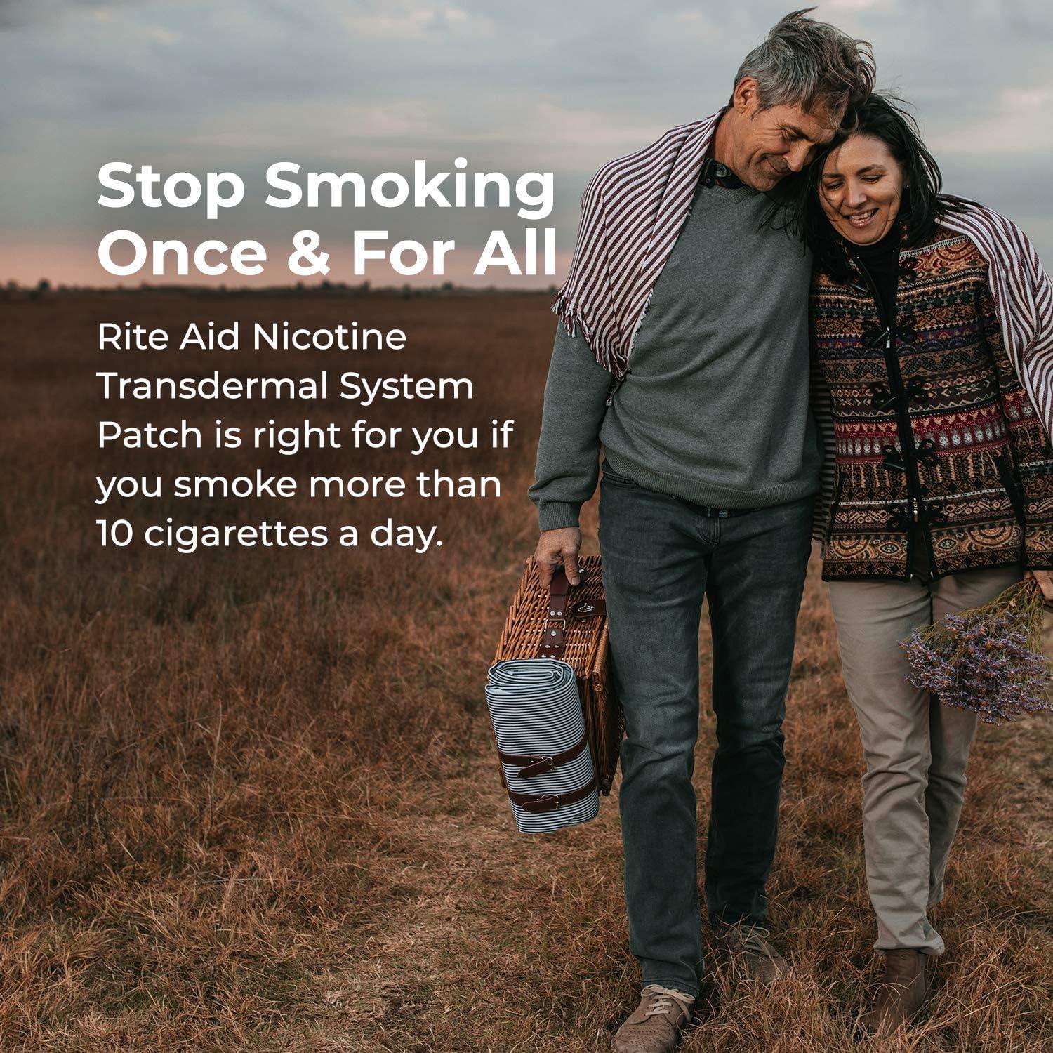 Rite Aid Nicotine Patches Step 1 21 mg 14 Count Quit Smoking