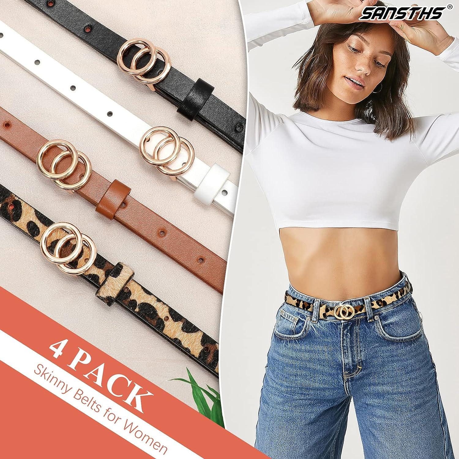 SANSTHS Women's Leather Belts