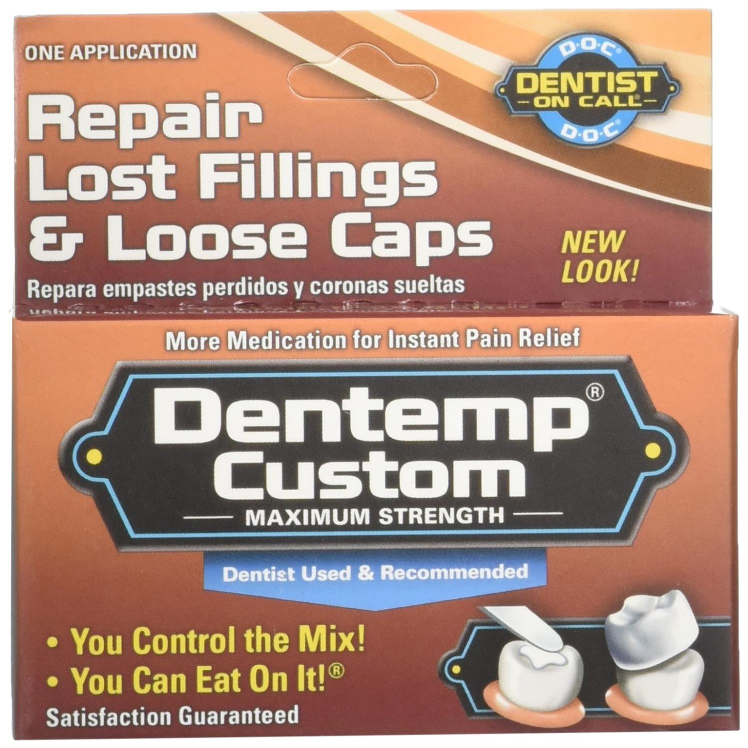 Dentemp Temporary Cavity Filling Mix 1 App