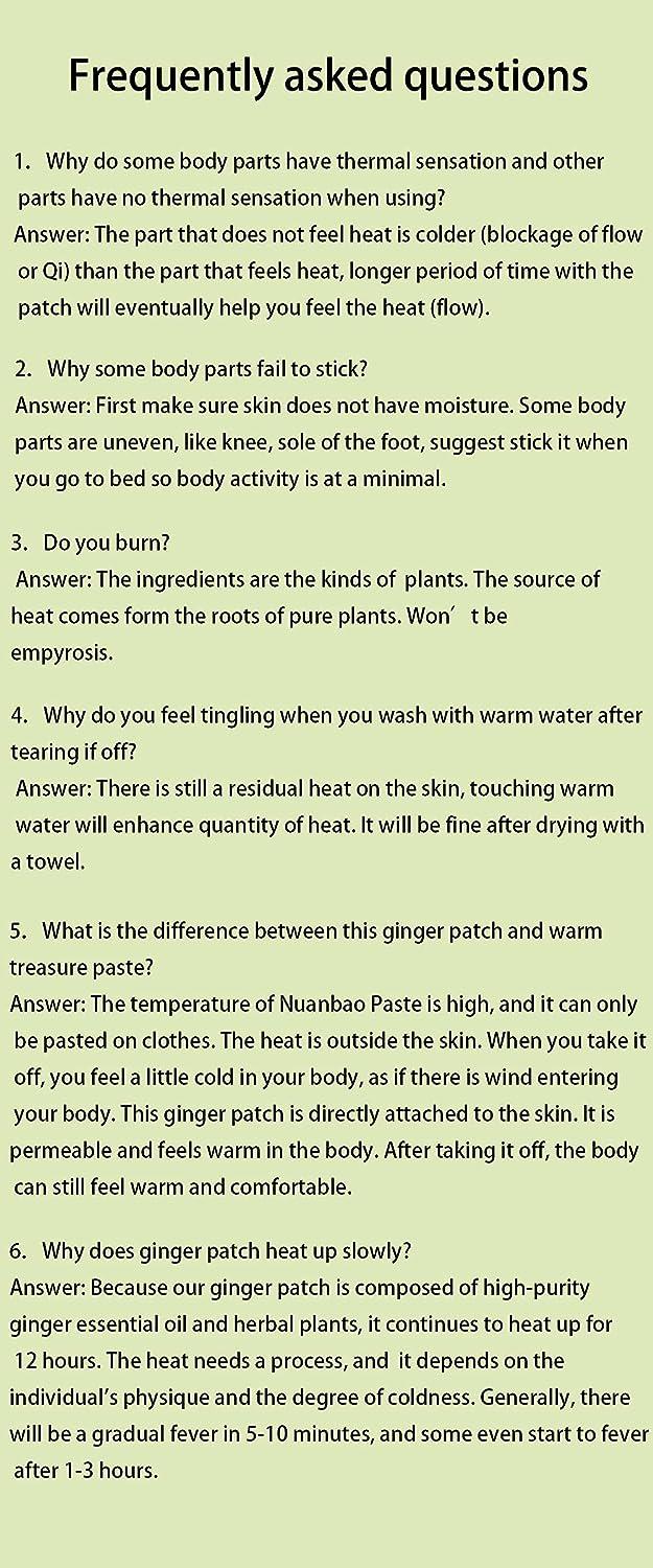 100pcs SelfHeating Ginger Patch for Pain Relief and Blood Circulation