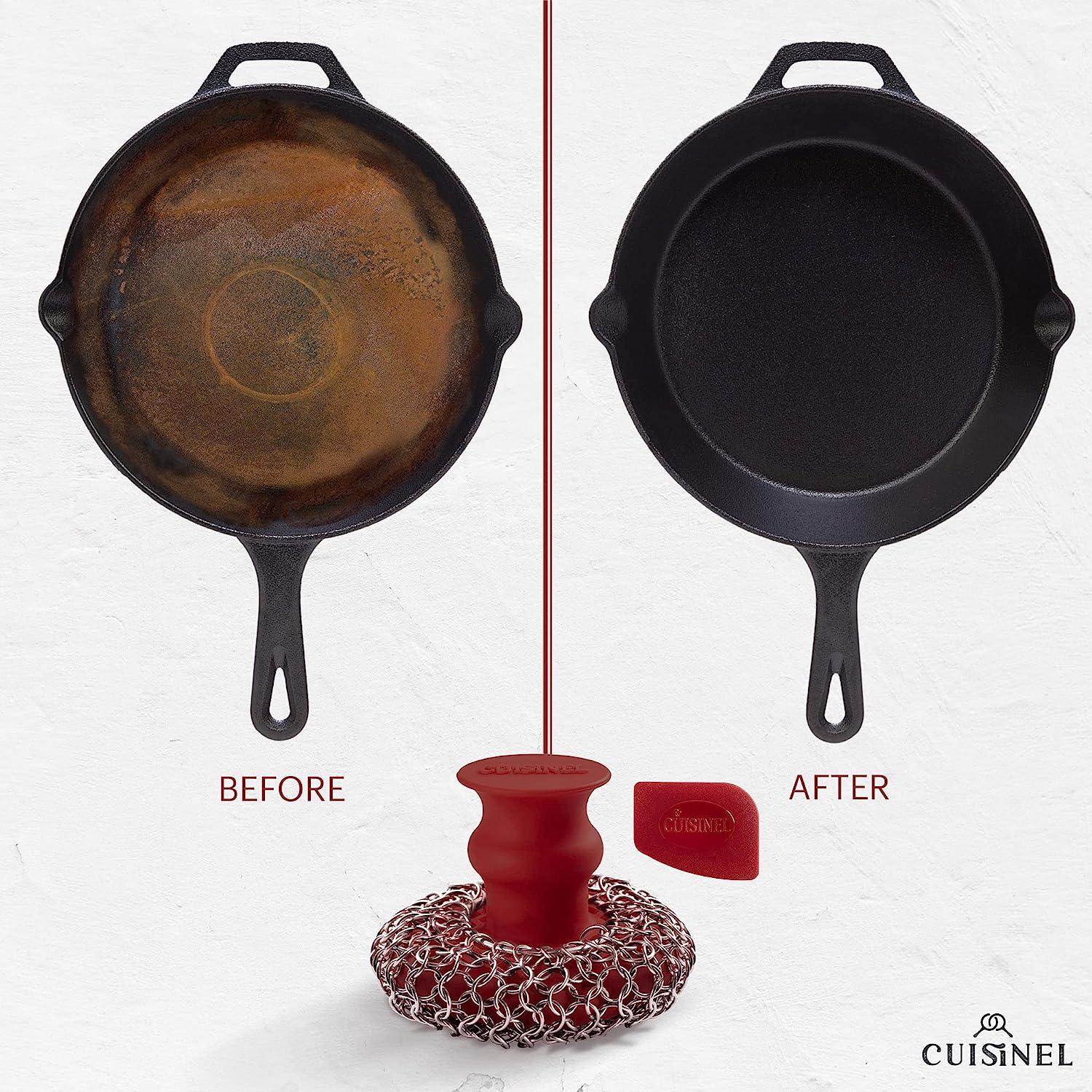 Effortless Cast Iron Care: Choosing the Best Chainmail Scrubber for