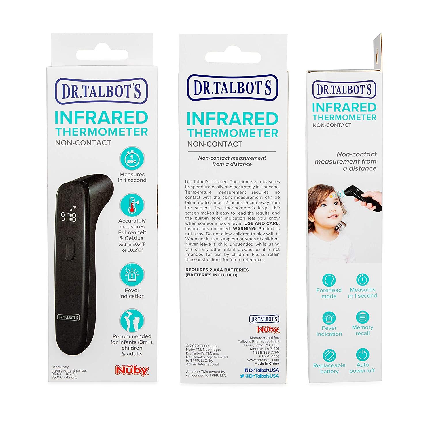 Dr. Talbot's Infrared Thermometer Black 1 Thermometer