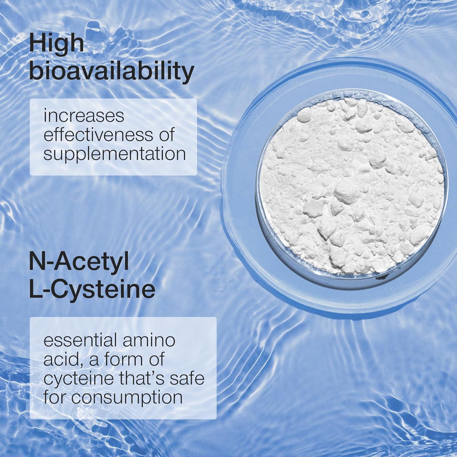 NAC N-Acetyl-Cysteine 600mg (per Serving) N-Acetyl Cysteine Nutritional Supplements 120 NAC - View #2