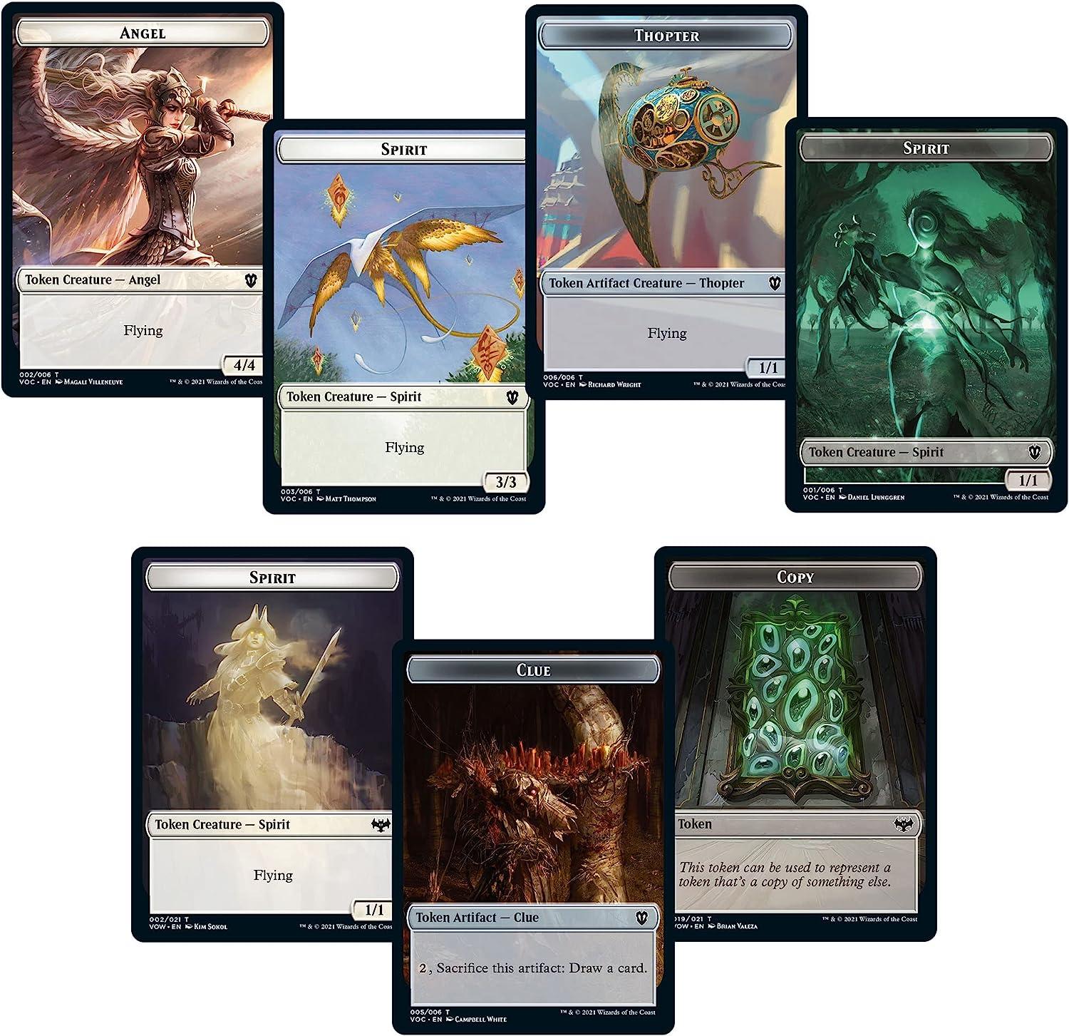 MTG Innistrad Crimson Vow Commander Deck - Spirit Squadron (White-Blue) |  Minimal Packaging | Buy Now with Express International Delivery |  GoSupps.com