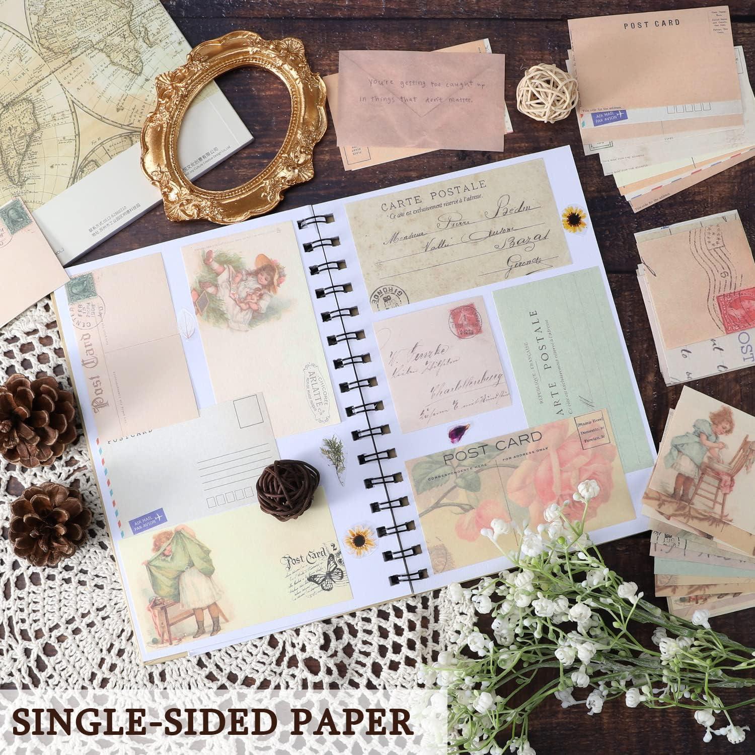 Vintage Scrapbook Paper Supplies Scrap-Booking Supplies Decorative Paper  Material For DIY Scrapbooks For Journal Vintage