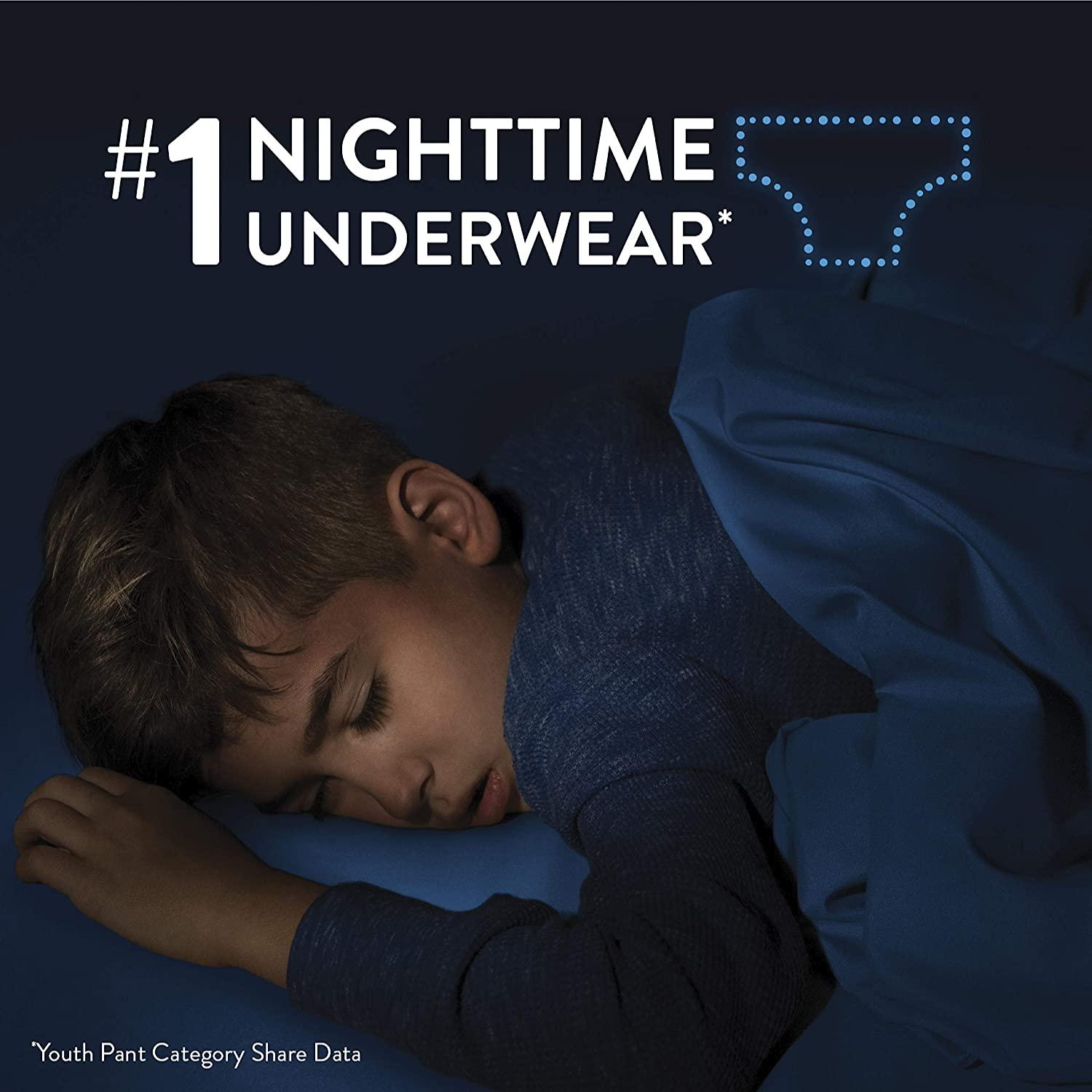 Goodnites Nighttime Bedwetting Underwear Boys' XS (28-43 lb.) 44ct