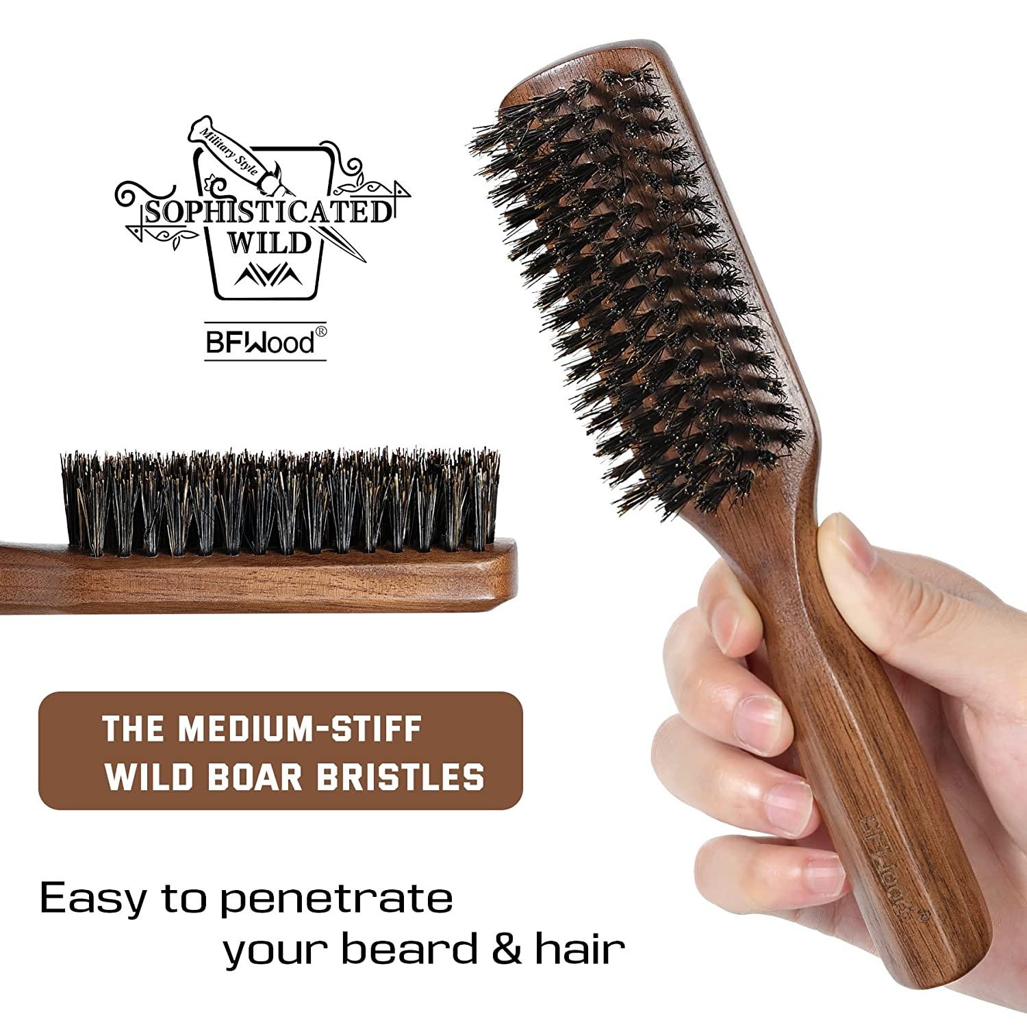 Discounted Pure 1st Cut Boar Bristle and Pearwood Hairbrush made