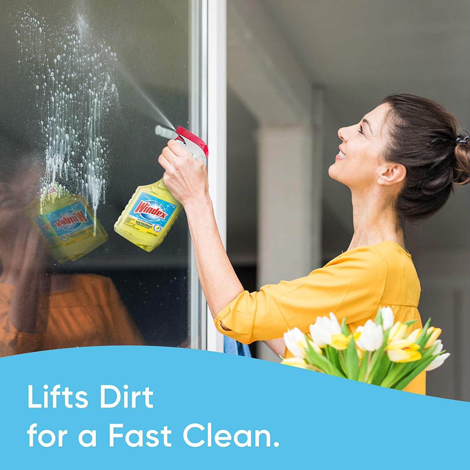 Windex MultiSurface Cleaner and Disinfectant Spray Bottle Scent Citrus