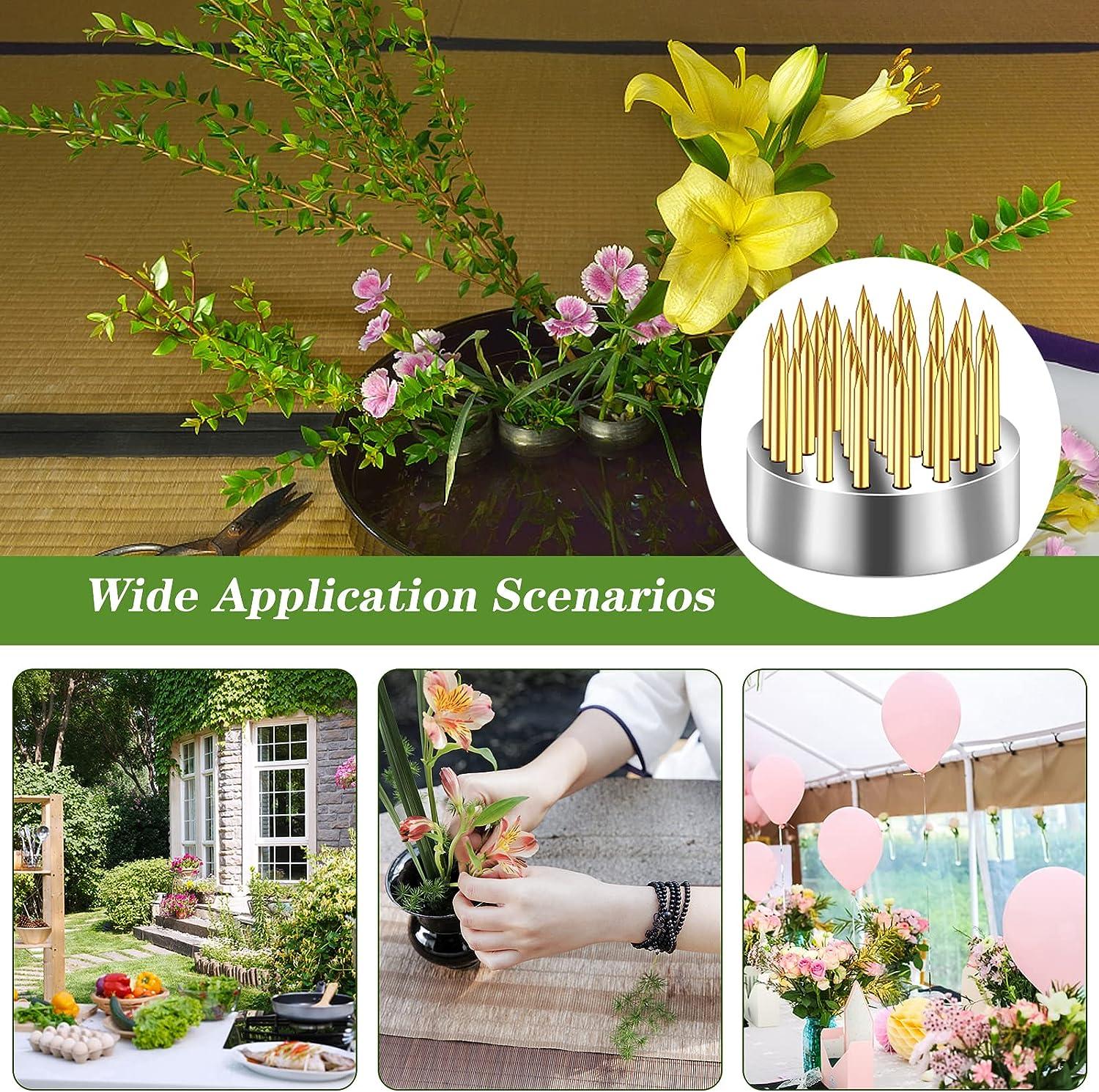 Japanese Flower Base Pin Flower Arrangements Supplies Home Supply Round  Ikebana