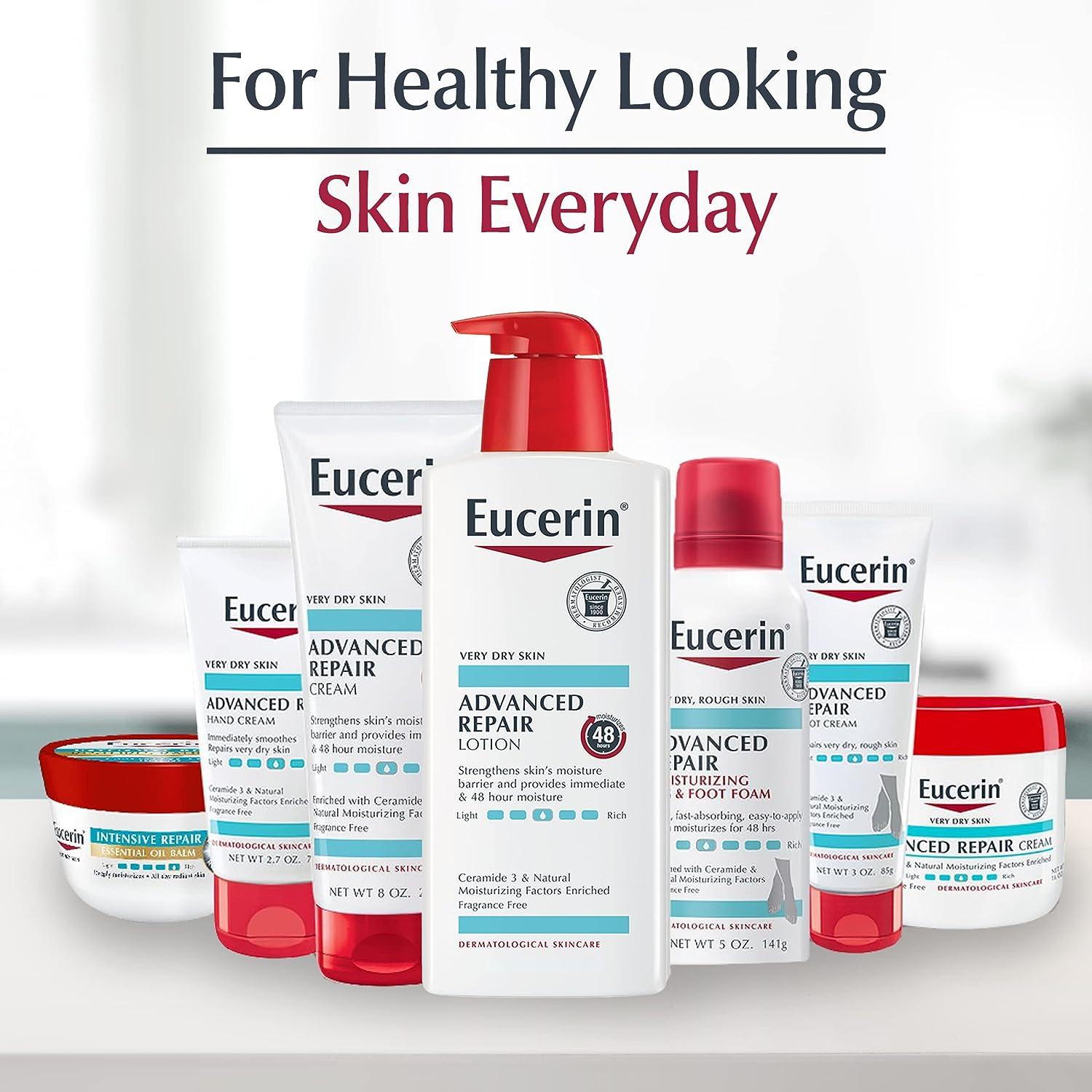 Eucerin Advanced Repair Moisturizing Leg and Foot Foam Leg and Foot