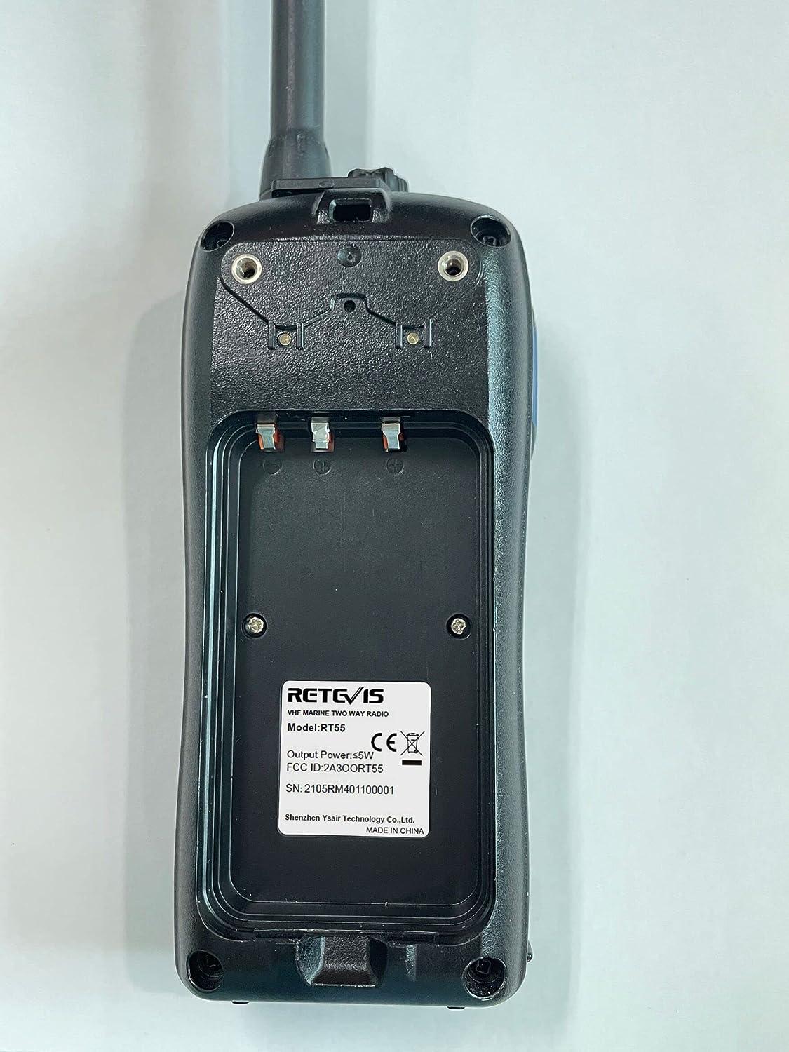 Retevis RT55 Handheld Marine Radio,Marine TwoWay Radios, Floating IP67
