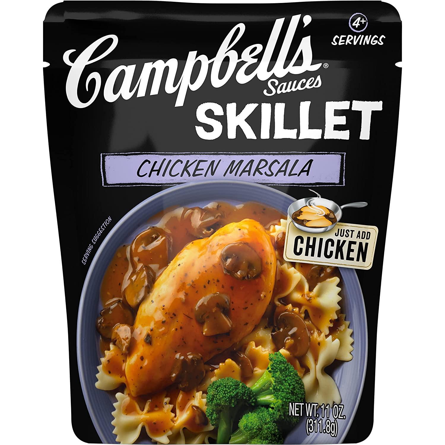 Campbell's Skillet Sauces Chicken Marsala 11 oz Pack of 6