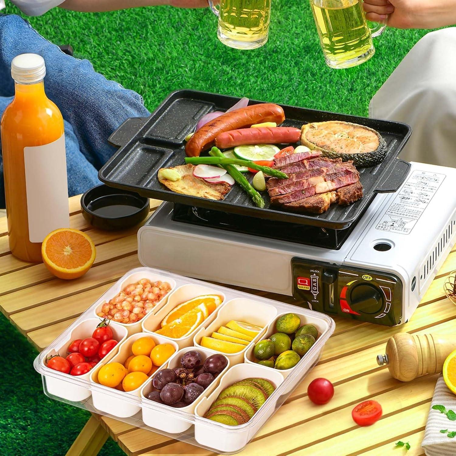 Product Summary: Draagbare Snackle Box Container 8