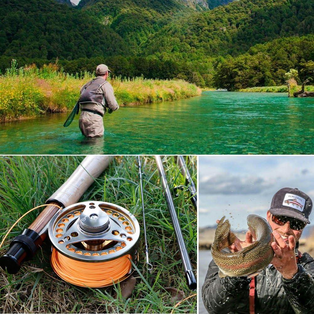 Fly Fishing Reel Large Arbor 2+1 BB with CNC-machined Aluminum Alloy Body  and Spool in Fly Reel Sizes 5/6,7/8 …, Reels -  Canada