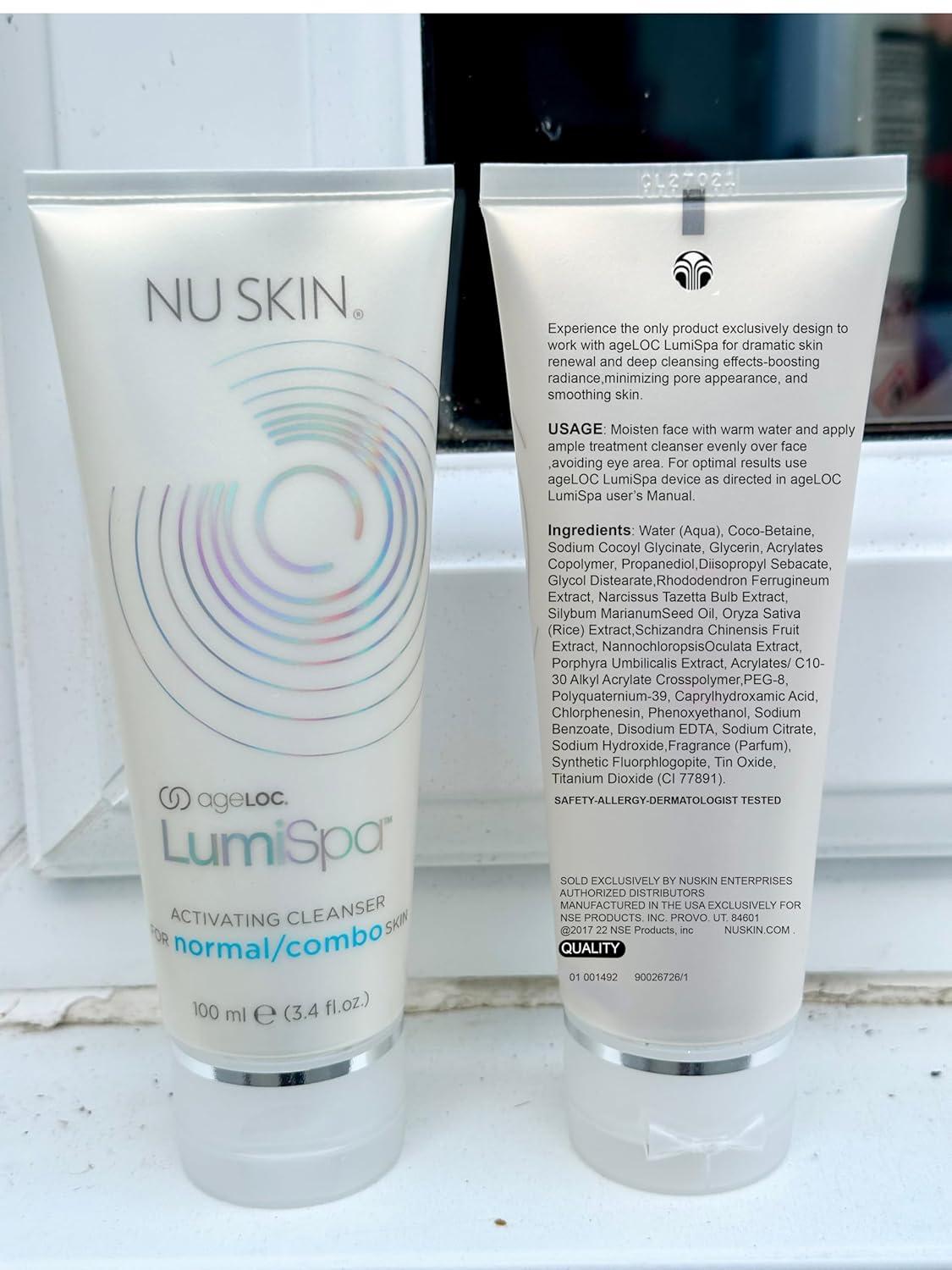 Buy Nu. SKIN. Age Loc Lumi-Spa Cleanser for Normal & Combo Skin