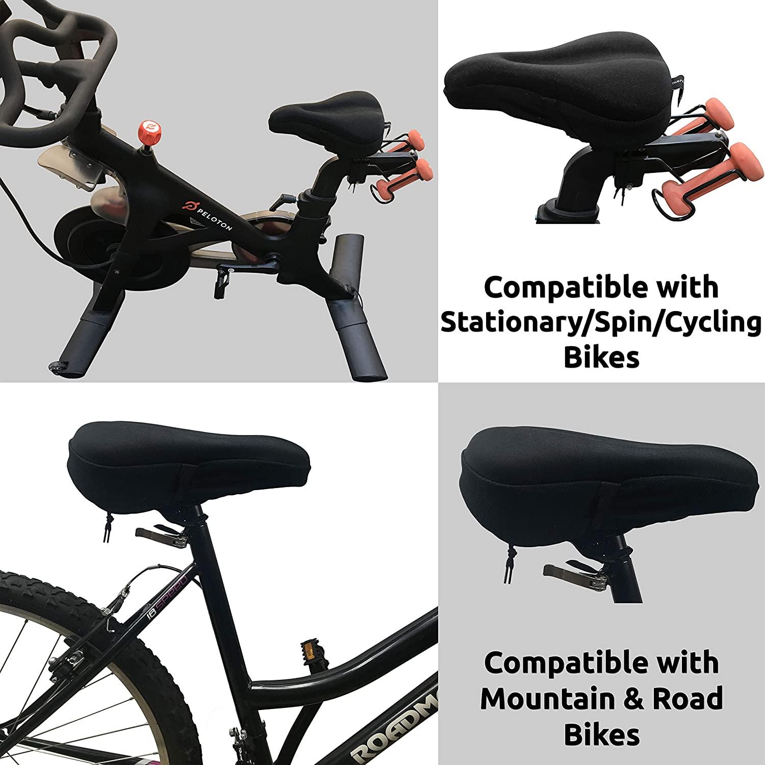 NEOPRENE Recumbent Bike Seat Pad - Cushion - Exercise - Cover - Universal  Size