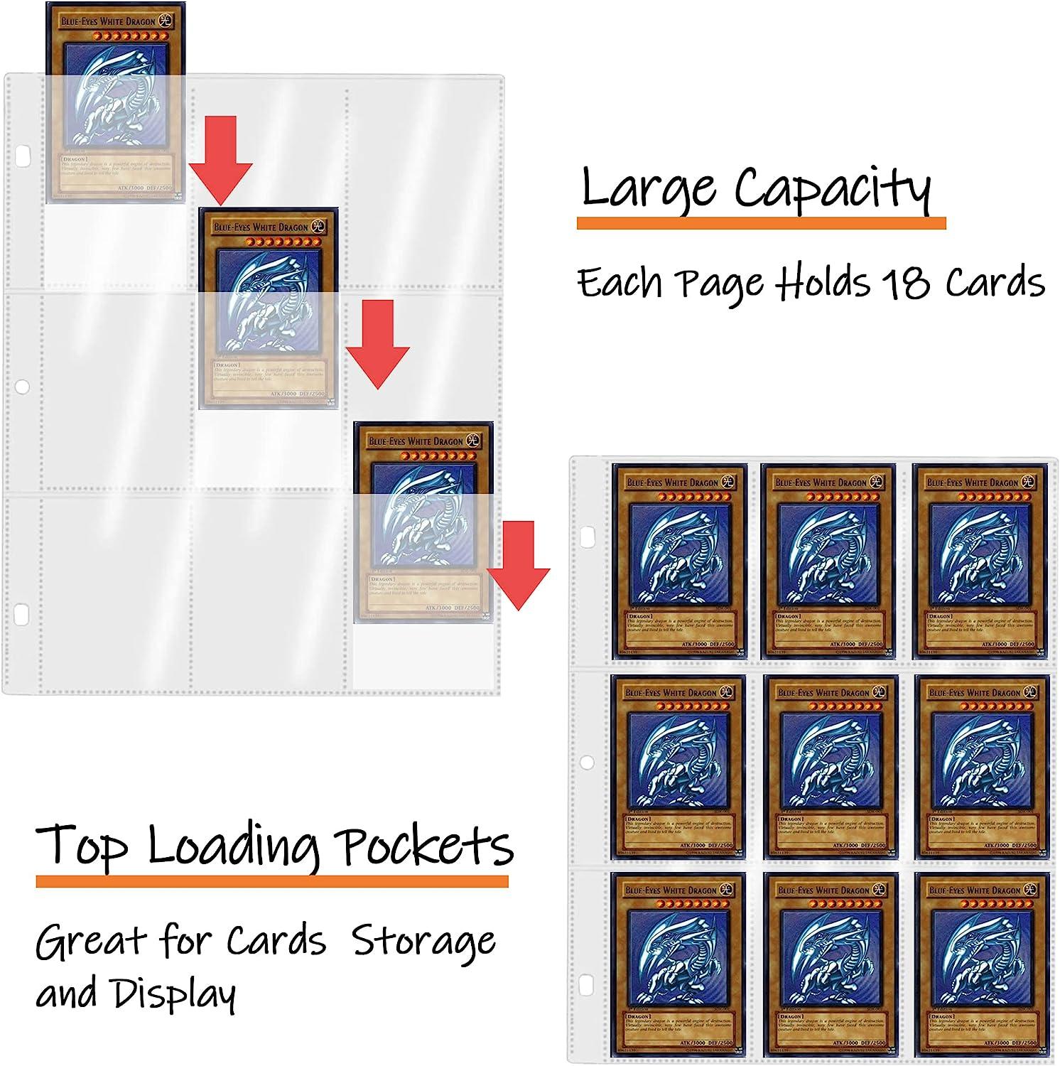 Yu-Gi-Oh Trading Card Album - 9 Pocket Holder Book for 720+ Cards