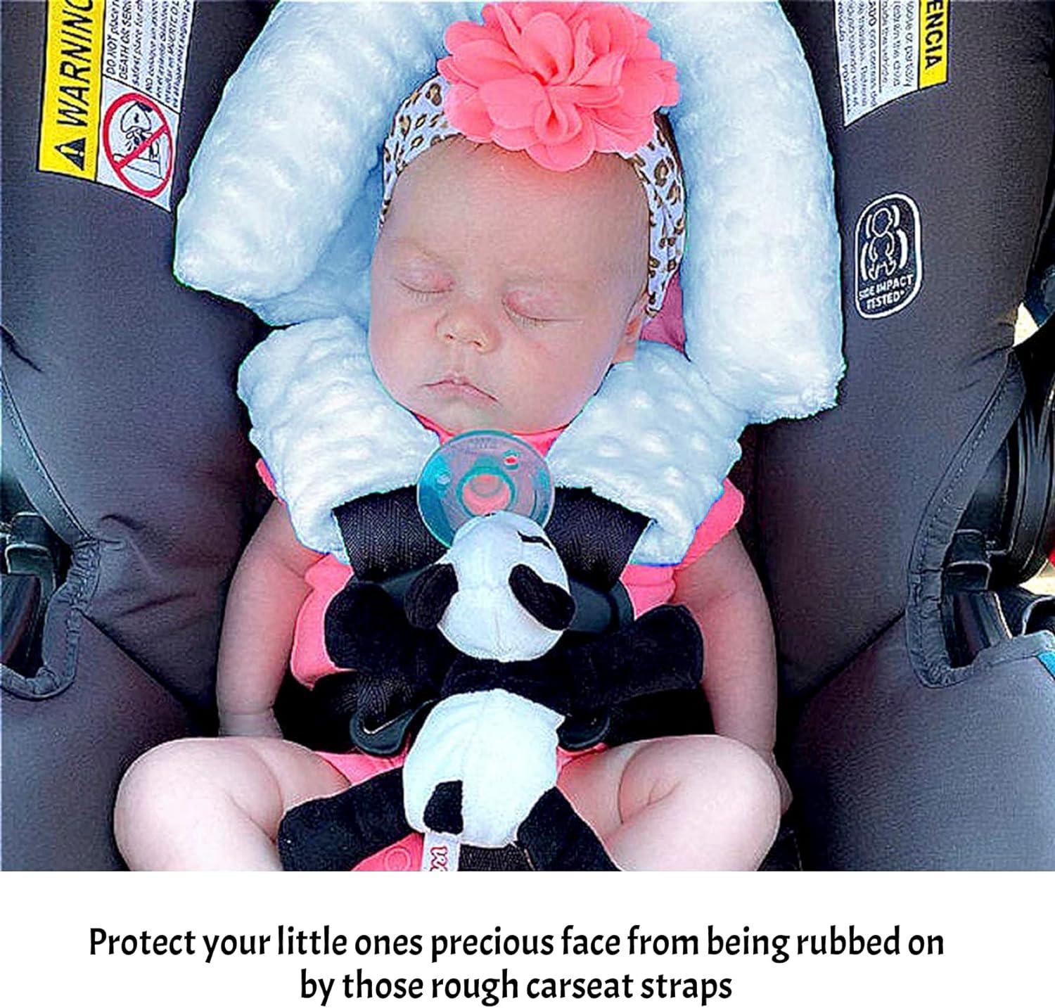 JINTN Baby Car Seat Head Neck Support Pillow Infant Stroller