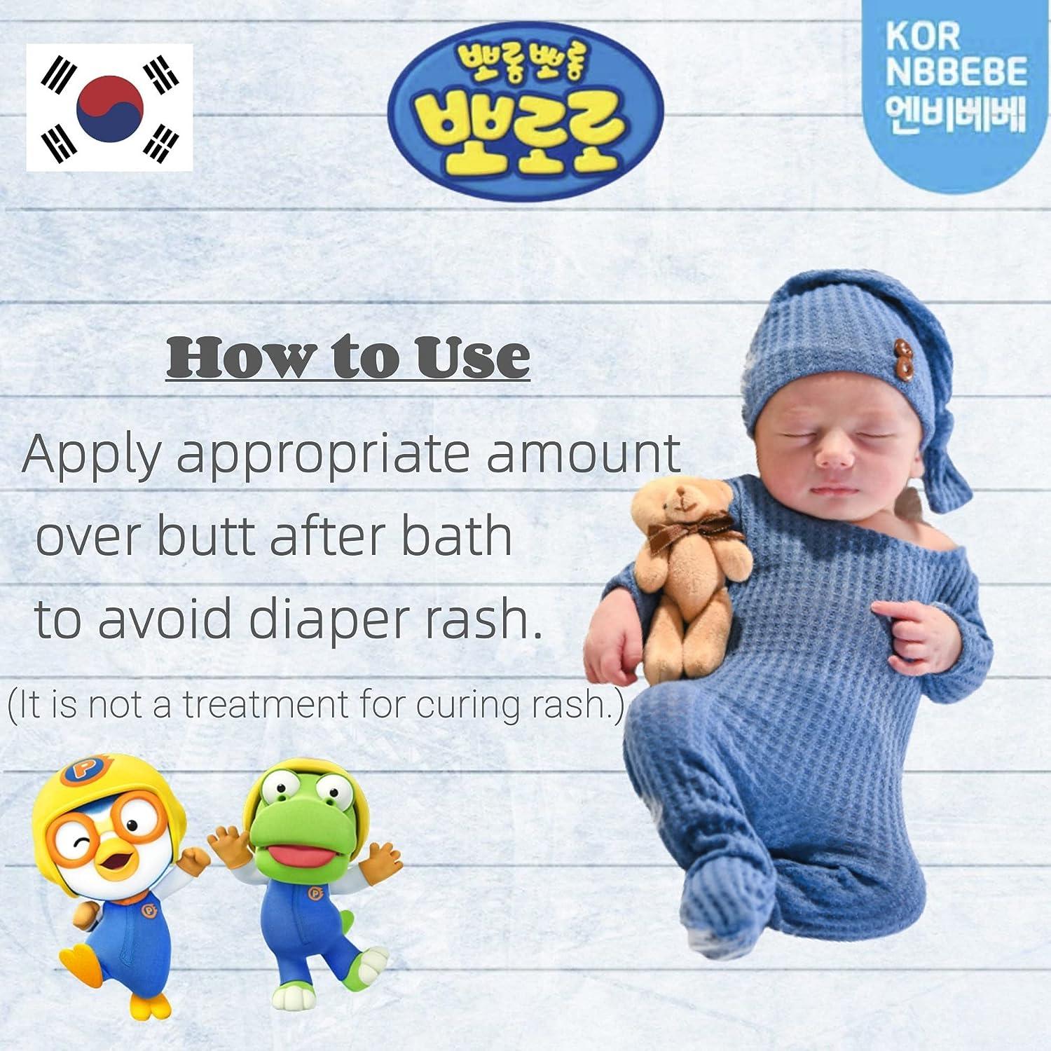 NBBEBE Korea Baby Diaper Rash Cream Free from Talc Parabens Dyes
