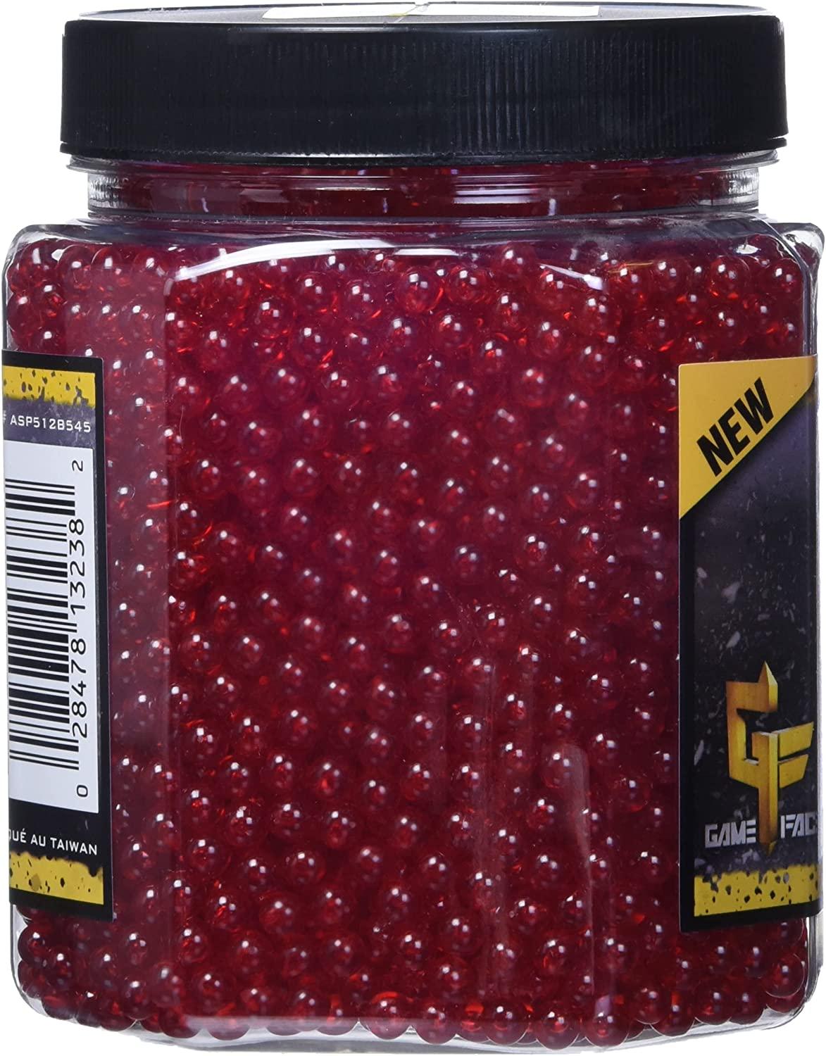 GAME FACE ASP512 Premier Ammo .12Gram Red Airsoft BBs (5,000Count)