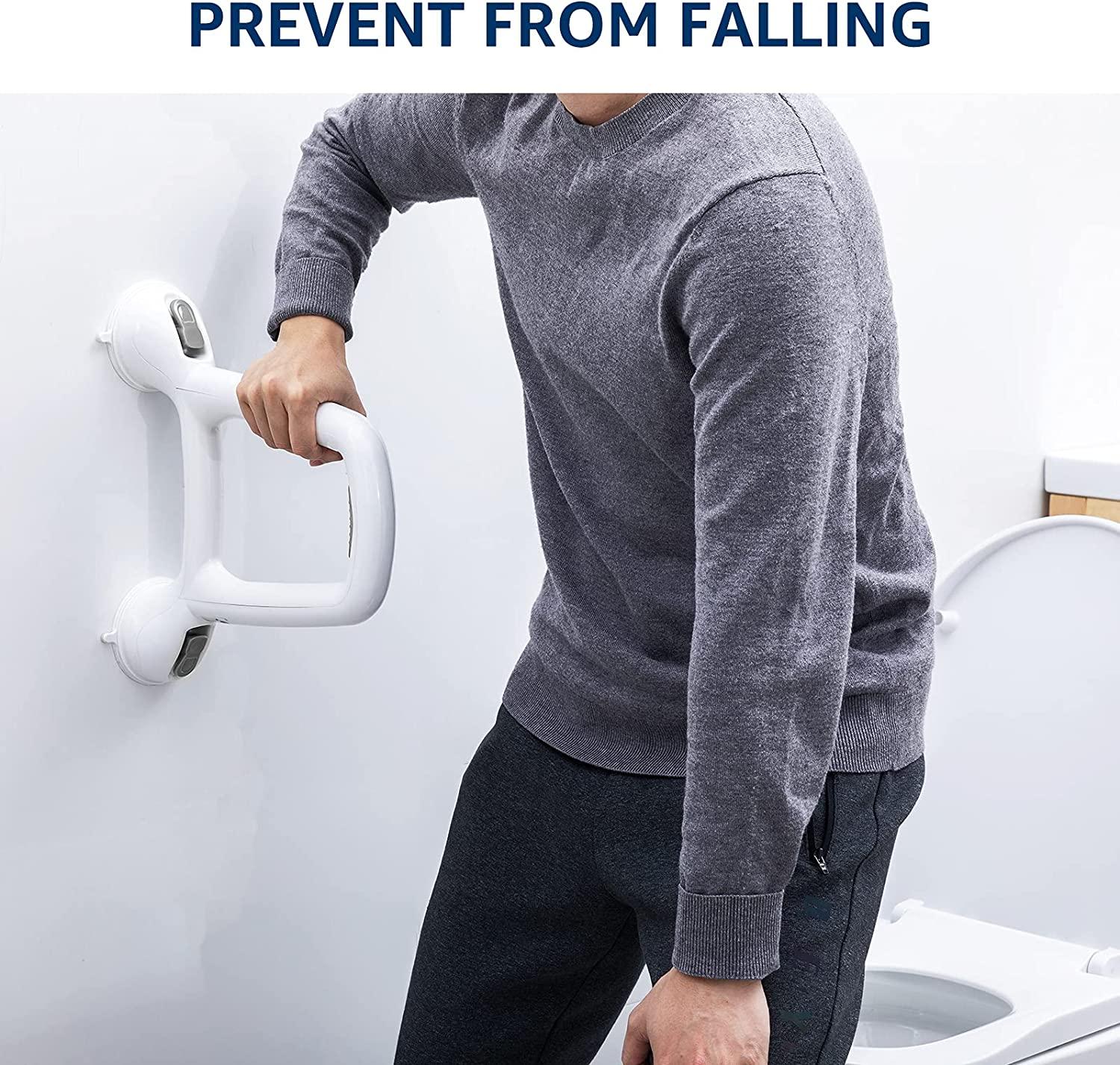 TAILI Suction Shower Safety Grab Bar Bathroom Balance Handle Strong