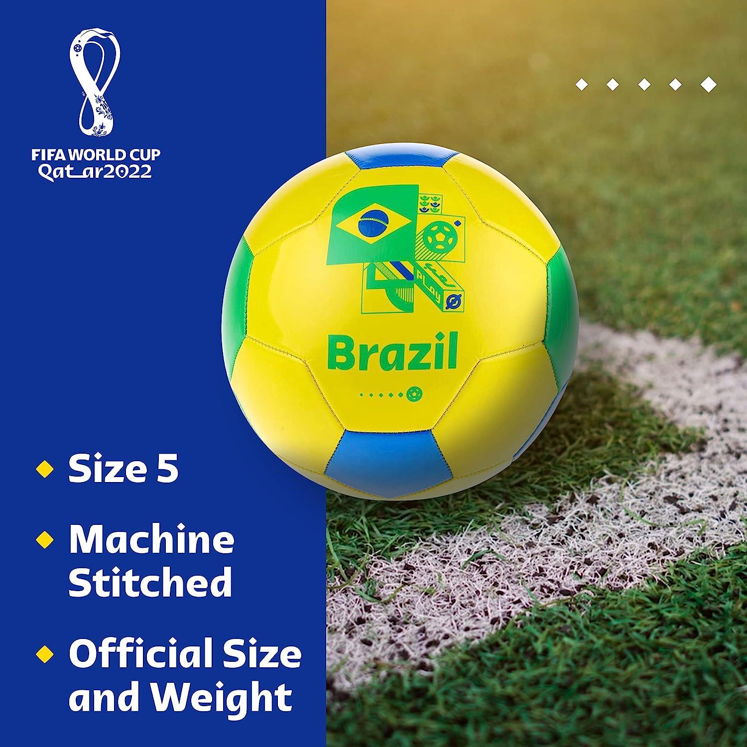  Capelli Sport FIFA World Cup Qatar 2022 Tournament Soccer Ball  Souvenir Display, Officially Licensed Futbol for Youth and Adult Soccer  Players, Berry Combo : Sports & Outdoors