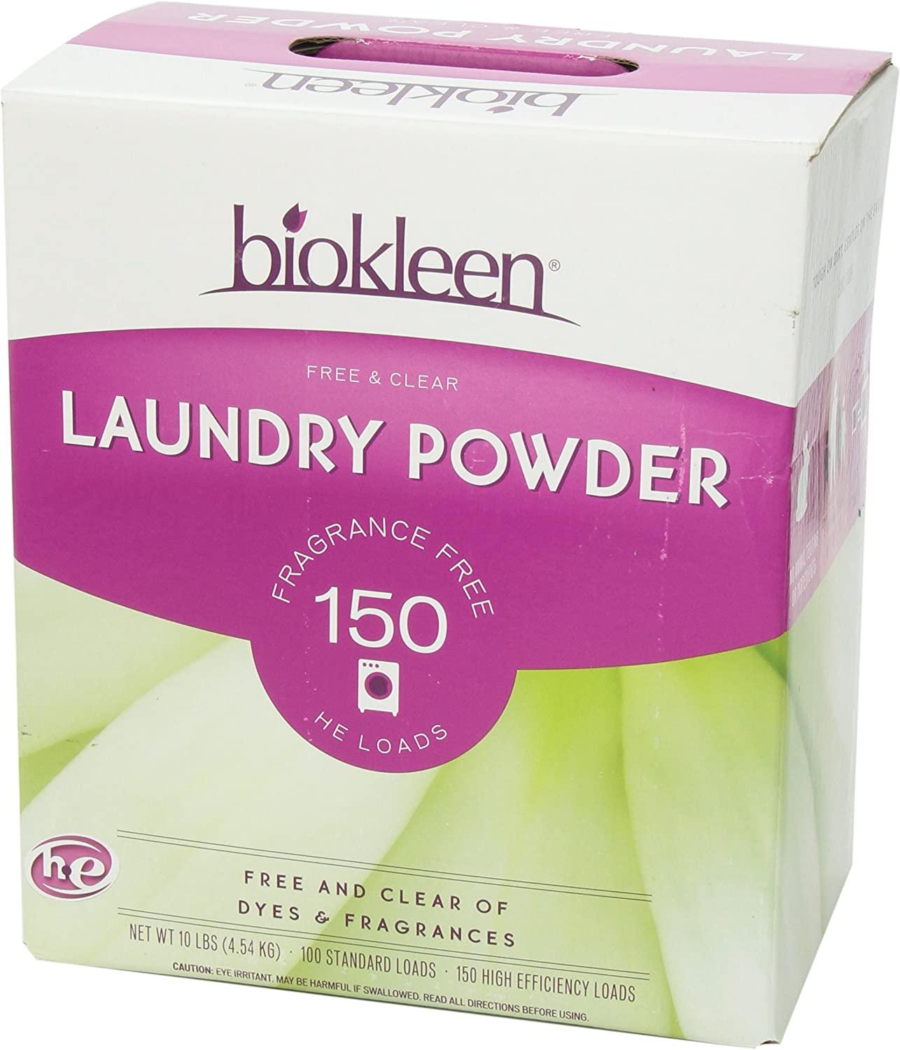 Biokleen Free & Clear Natural Laundry Detergent 150 Loads Powder