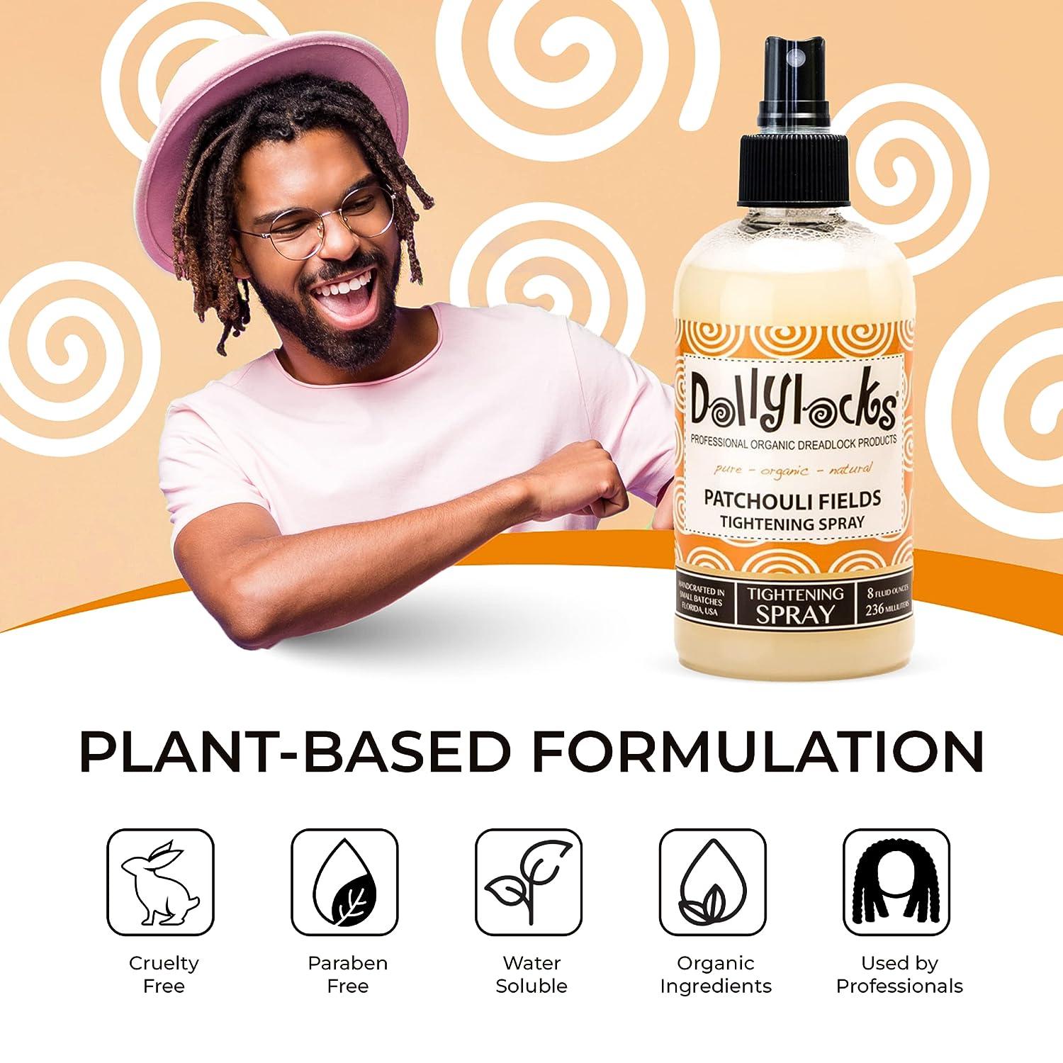  Dread Scents For Him, Organic Daily Moisturizing Refreshing  Spray for Dreadlocks, Locs, Braids, Essential Oils, Vitamins, Natural Care  for Scalp and Hair, Dreadlock Hair Products : Handmade Products