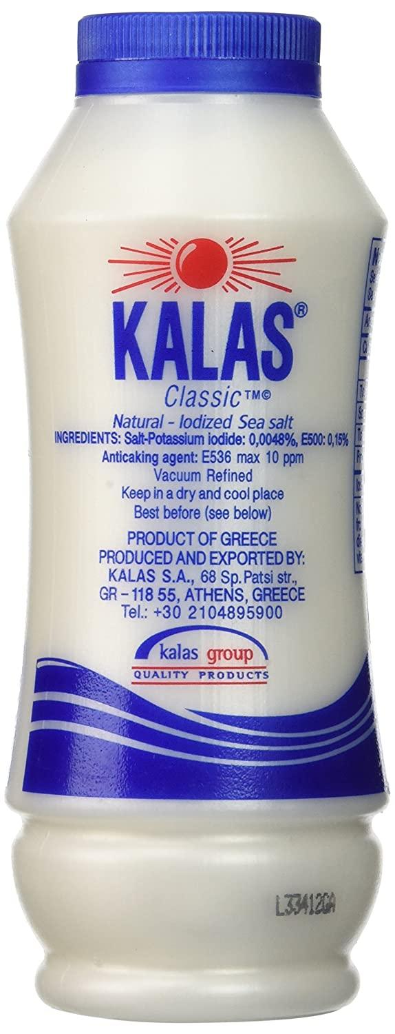 Kalas Classic Greek Iodized Sea Salt (400 Gram) 14.11 Ounce (Pack of 1)