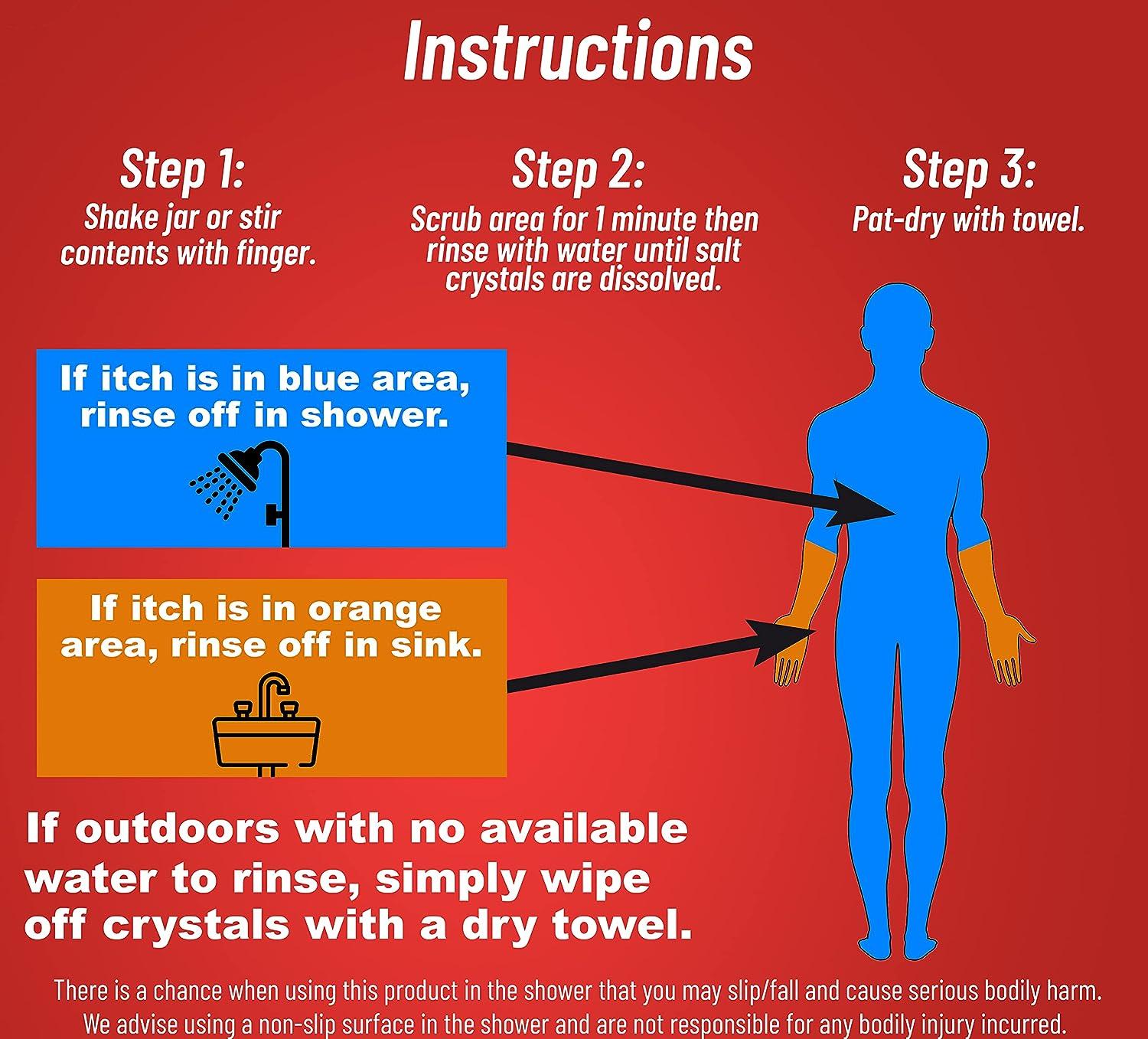 by the National Dermatologist Association Itch Relief