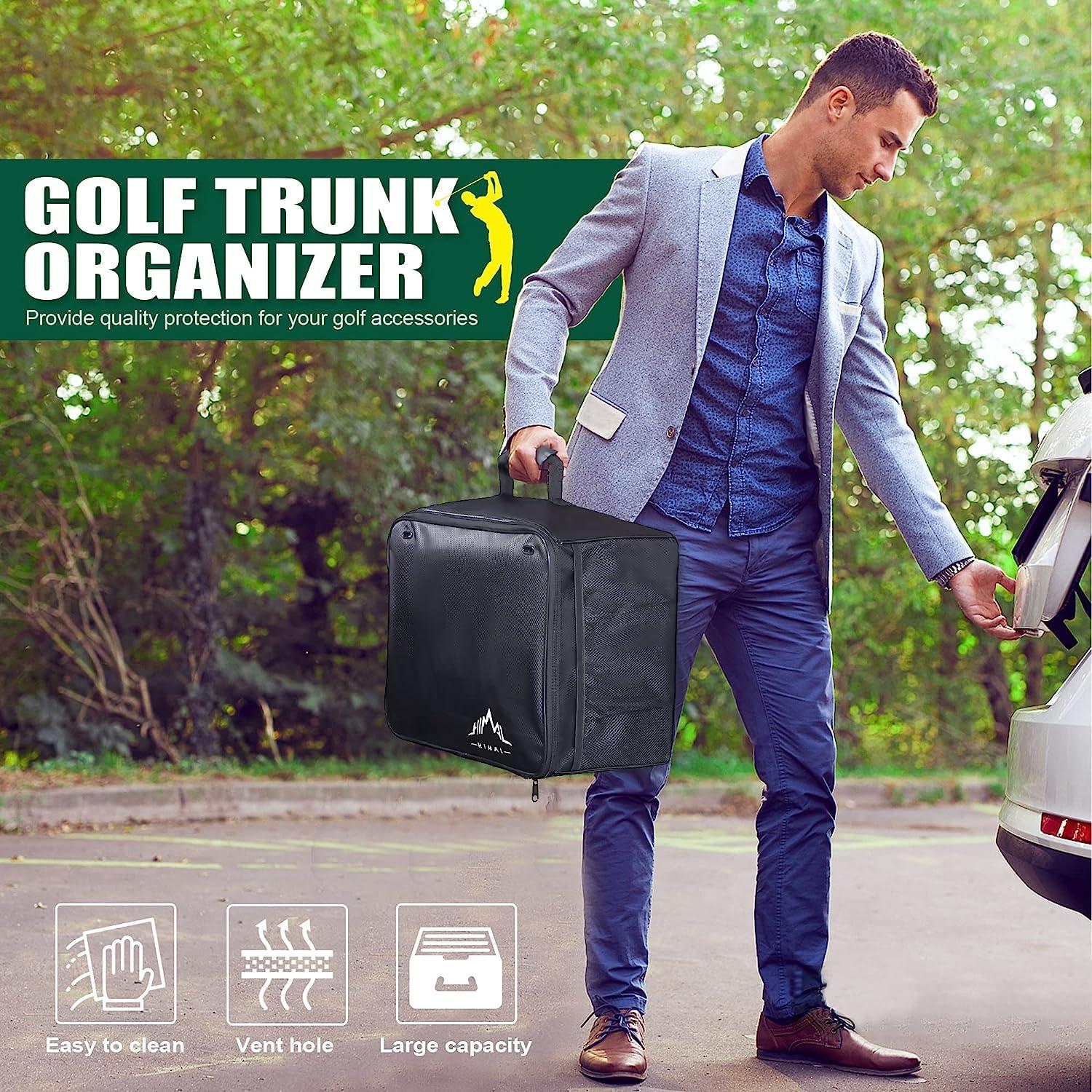 HIMAL HIMAL Golf Trunk Organizer - Waterproof Car Golf Locker Golf