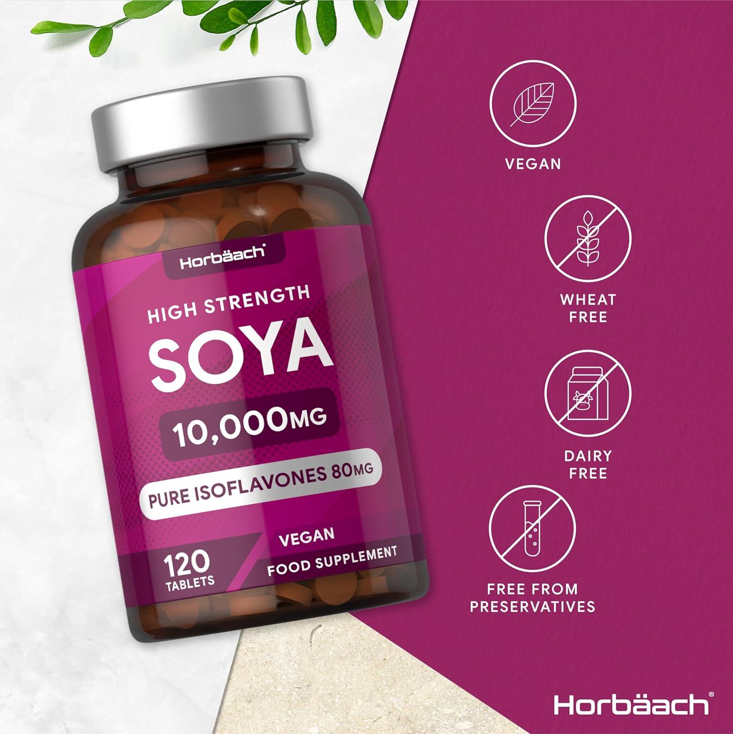 Soya Isoflavonones 10,000 Mg | 120 Tablets - View #11