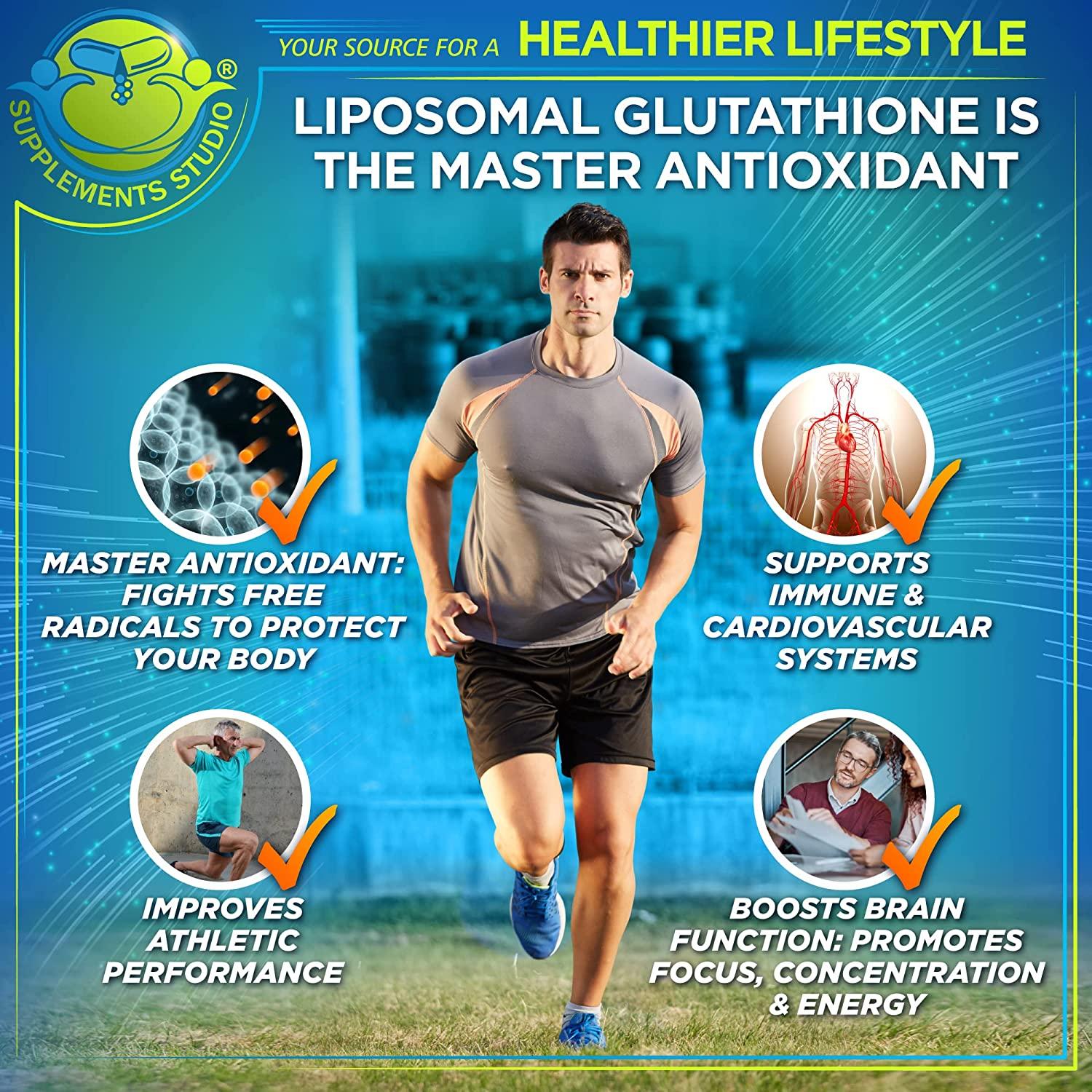 boost glutathione levels BioPliQ Organic 85% Liposomal Glutathione Capsule main image 0