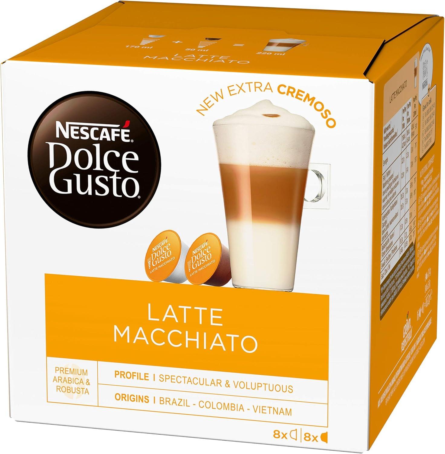 Nescaf Dolce Gusto Capsules Basic-Set: Lungo Cappucino Latte