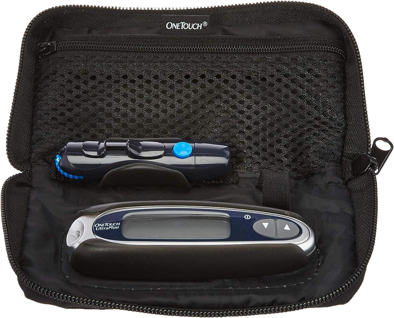 ONE TOUCH Ultra Mini System Kit 1 Silver Compact Glucose Monitoring