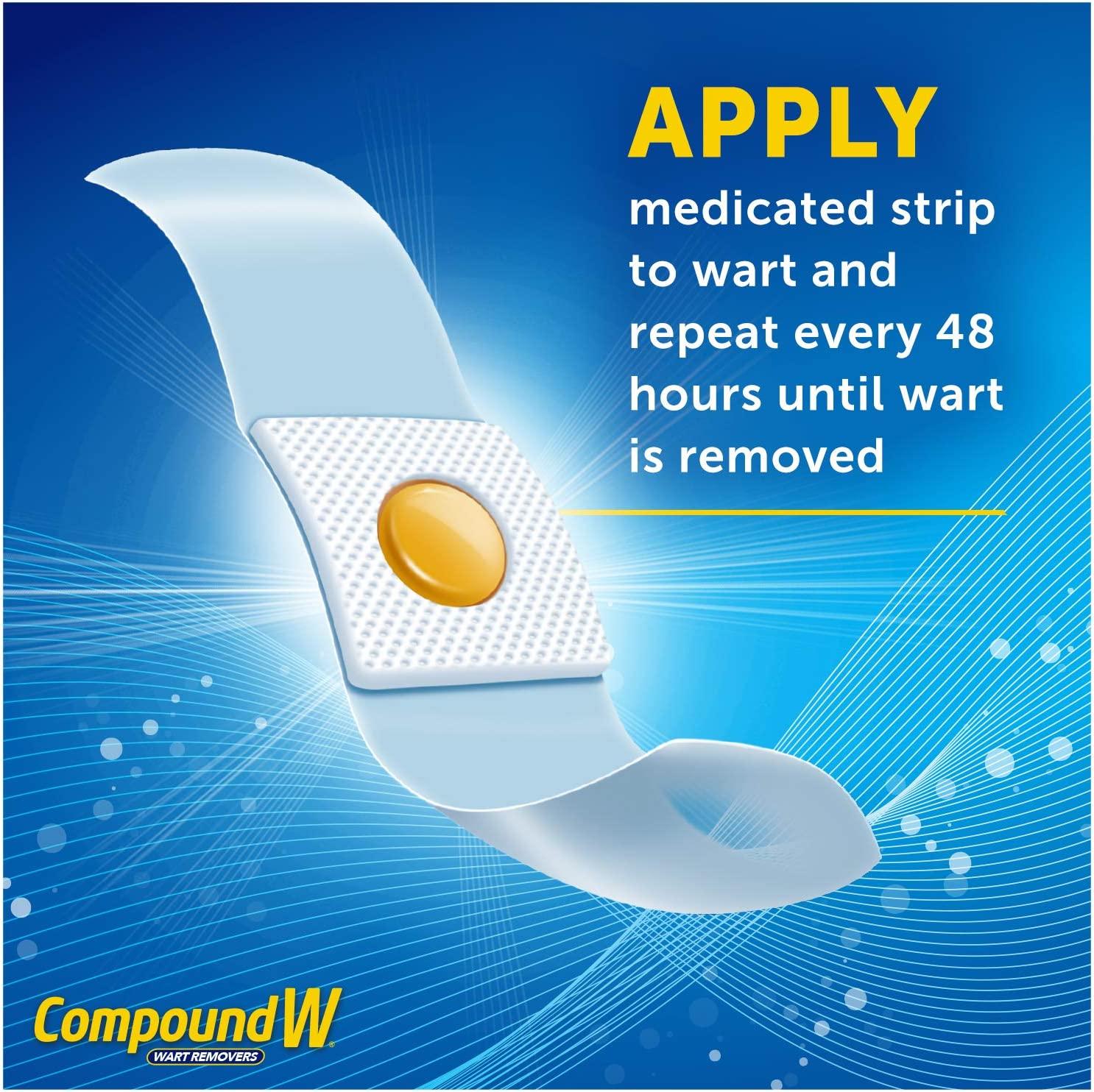 Compound W One Step Pads, Salicylic Acid Wart Remover, 14 Pads