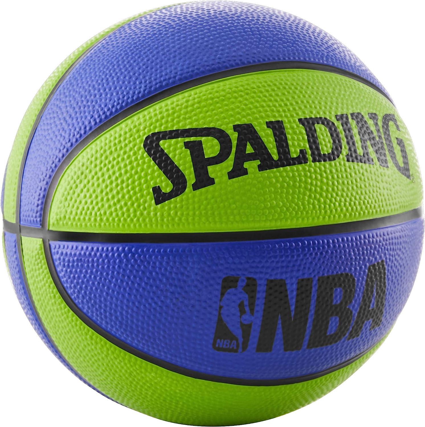 Spalding NBA Mini Rubber Outdoor Basketball Red