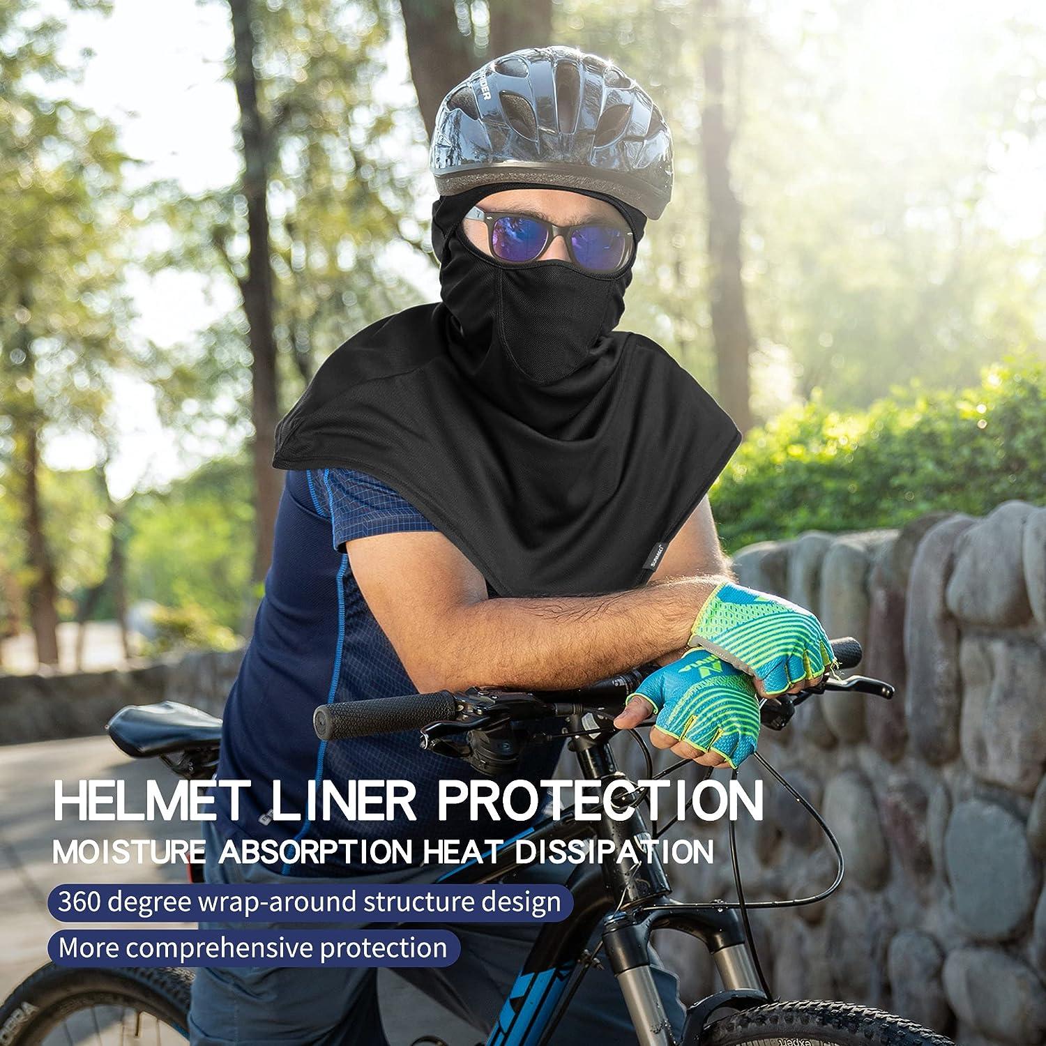 SUNMECI Balaclava - Windproof Sun Protection Summer Long Face Mask
