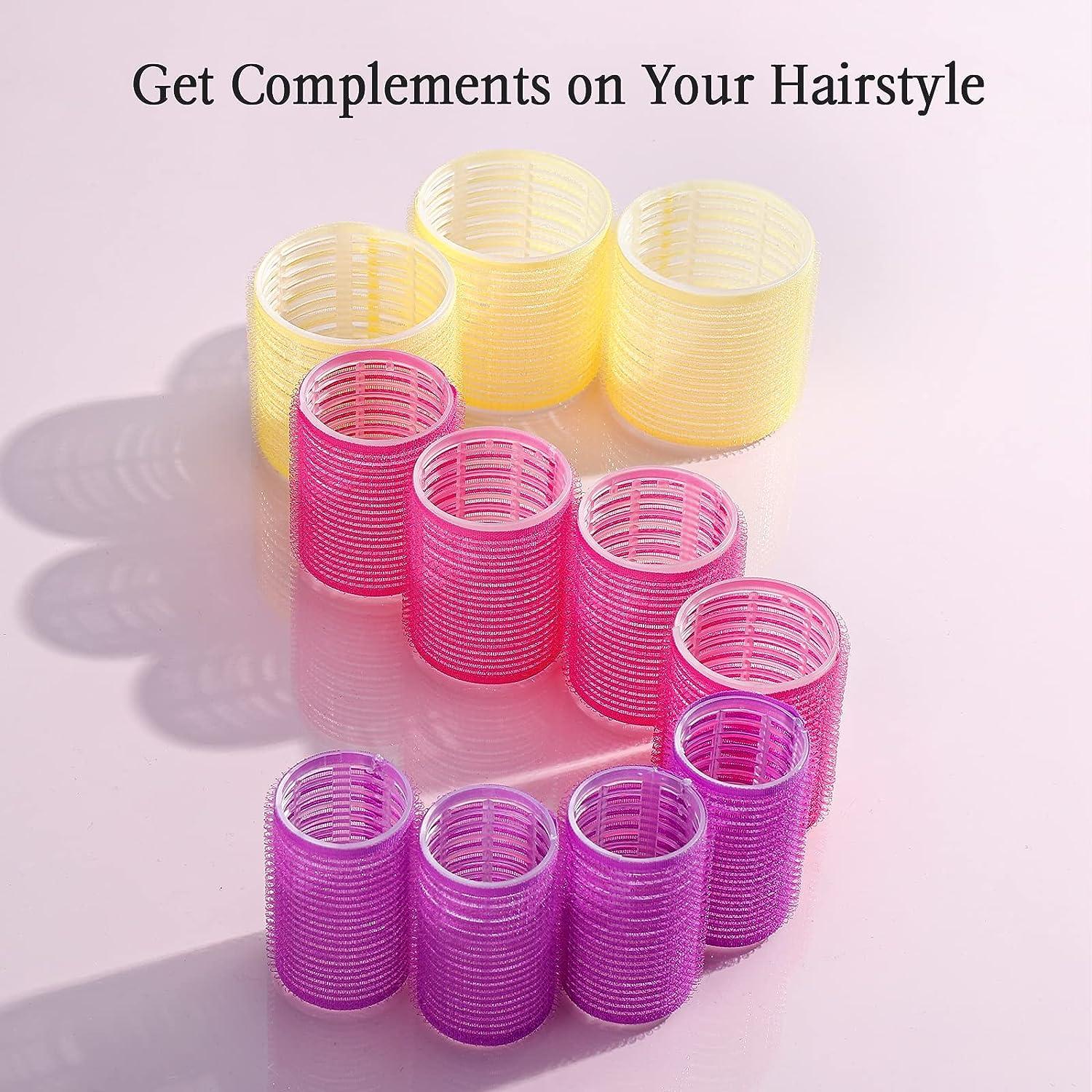Bestienoly Hair Rollers for Long Hair 29Pcs Velcro Rollers for Hair
