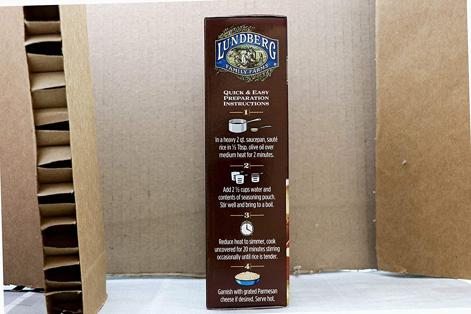 Lundberg Family Farms Organic Arborio Rice Risotto, Creamy Parmesan