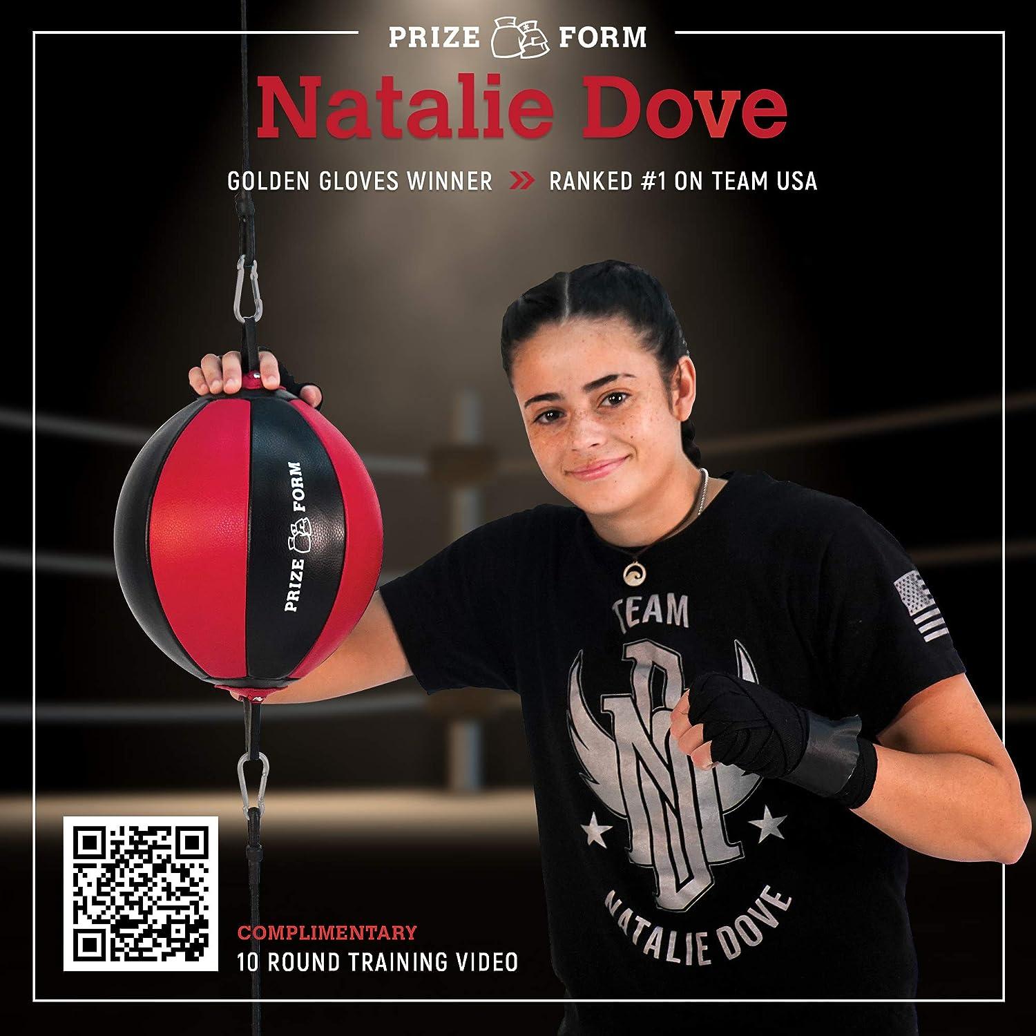 Speed Bags voor boksen, elastische boksbal, elastisch PU-leer, dubbele bal voor fitness, coördinatie, core training, oefening, workout