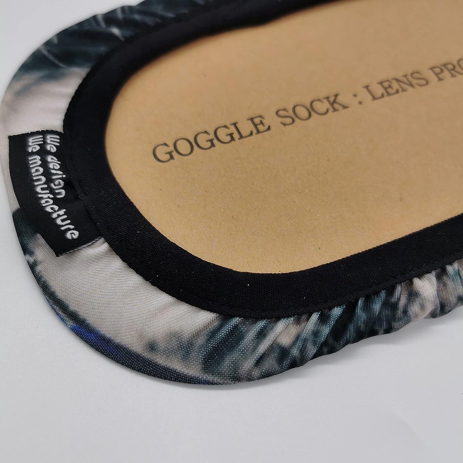 KISS OR DISS Ski Goggle Cover Goggle Sock Bear Printed Soft Bag Snow