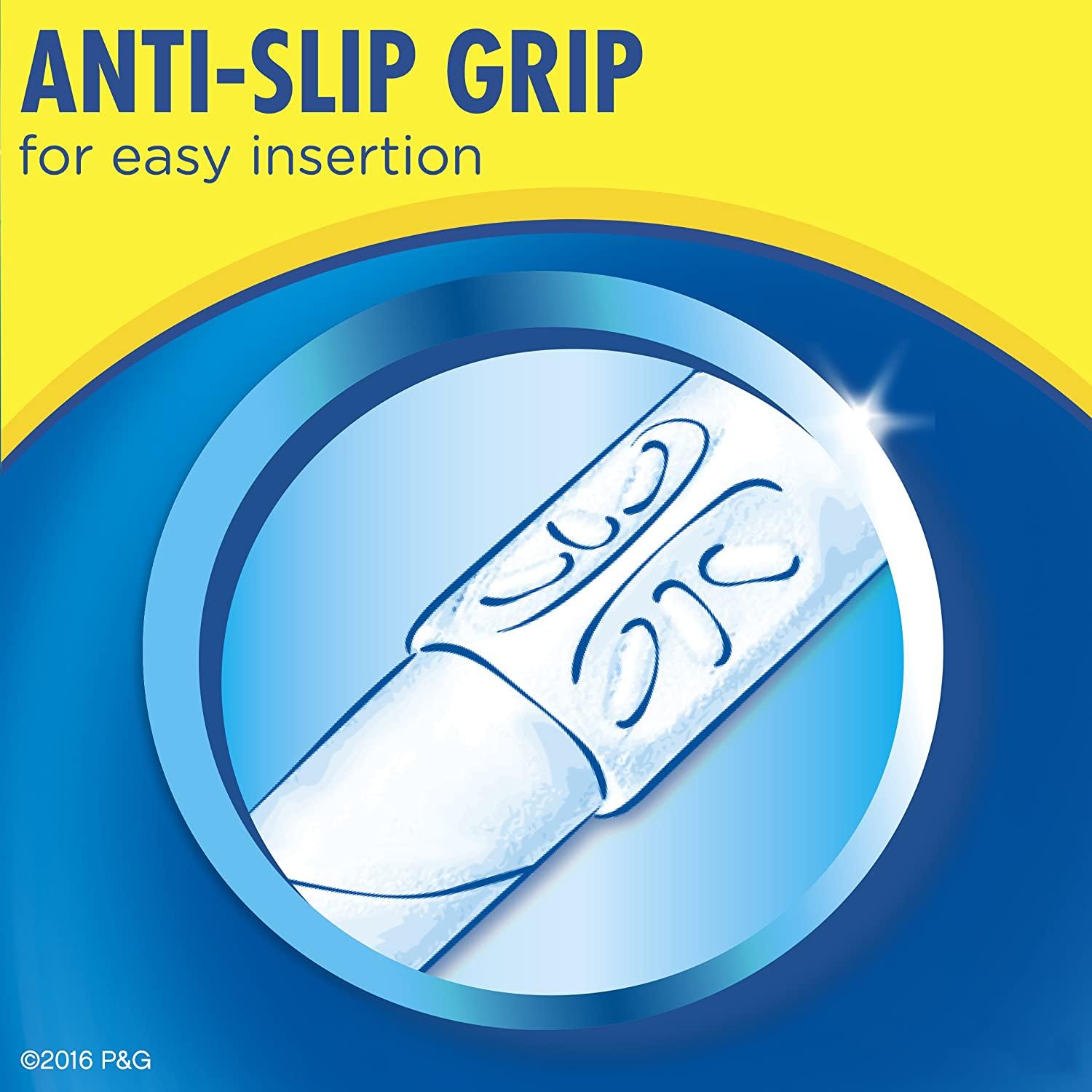 Tampax Tampons Regular Absorbency Cardboard Applicator Leakgaurd Skirt