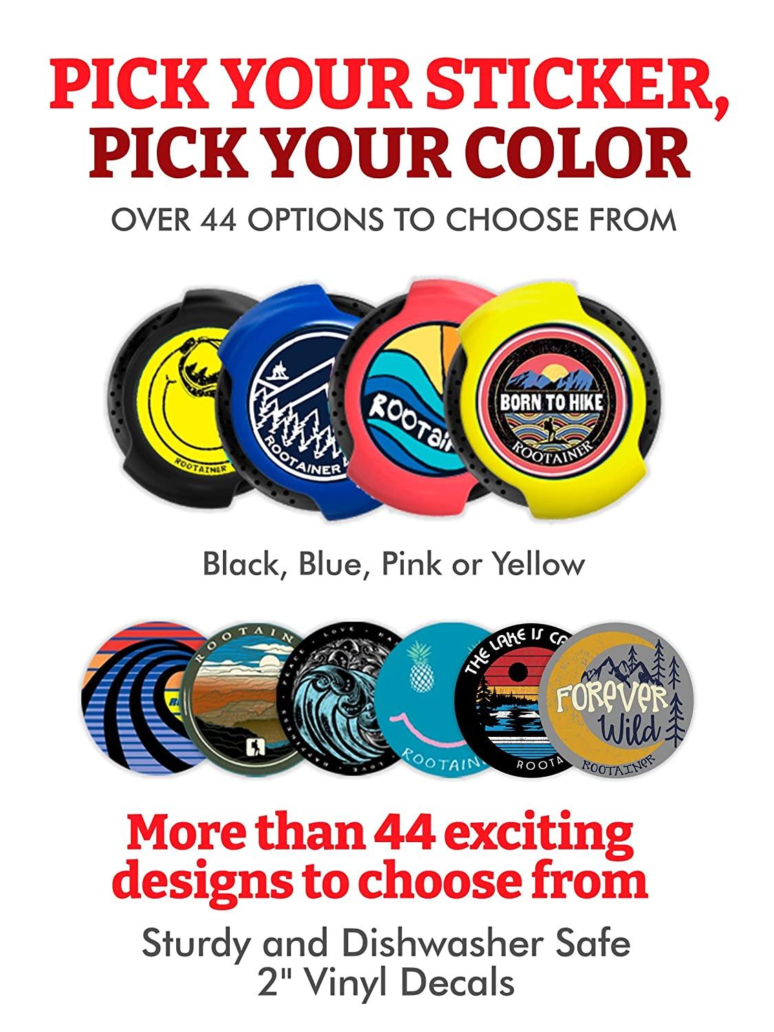 RooTainer Premium Retainer Case with Clip Cool Rugged Holder for