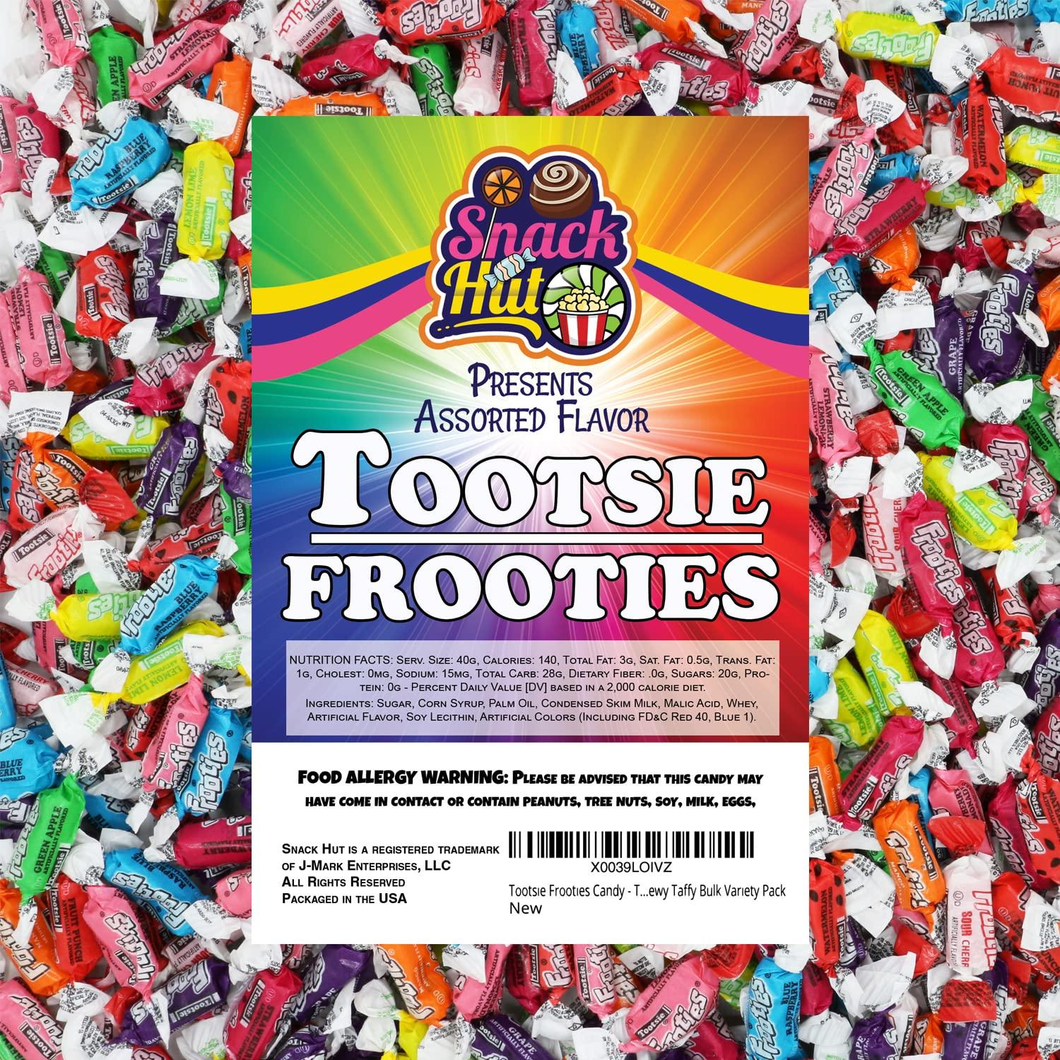 Tootsie Frooties Candy Tootsie Roll Fruit Chews Candy Flavored