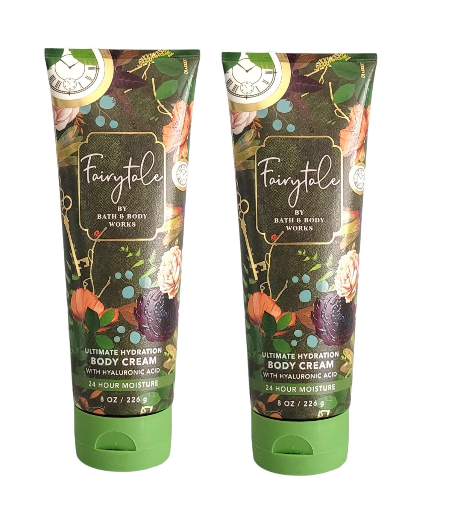 Fairytale Coconut Body Cream Gift Set for Women 2 Pack 8 oz, Ultimate
