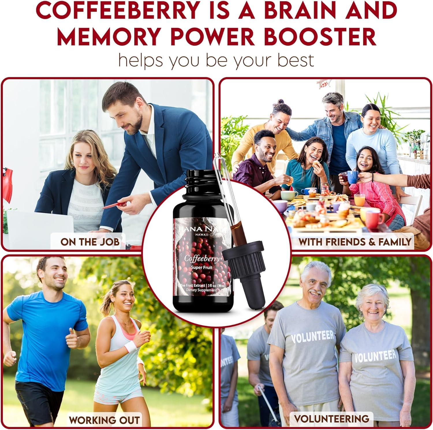 Hana Naia Coffee Fruit Extract Brain Booster & Health Supplement