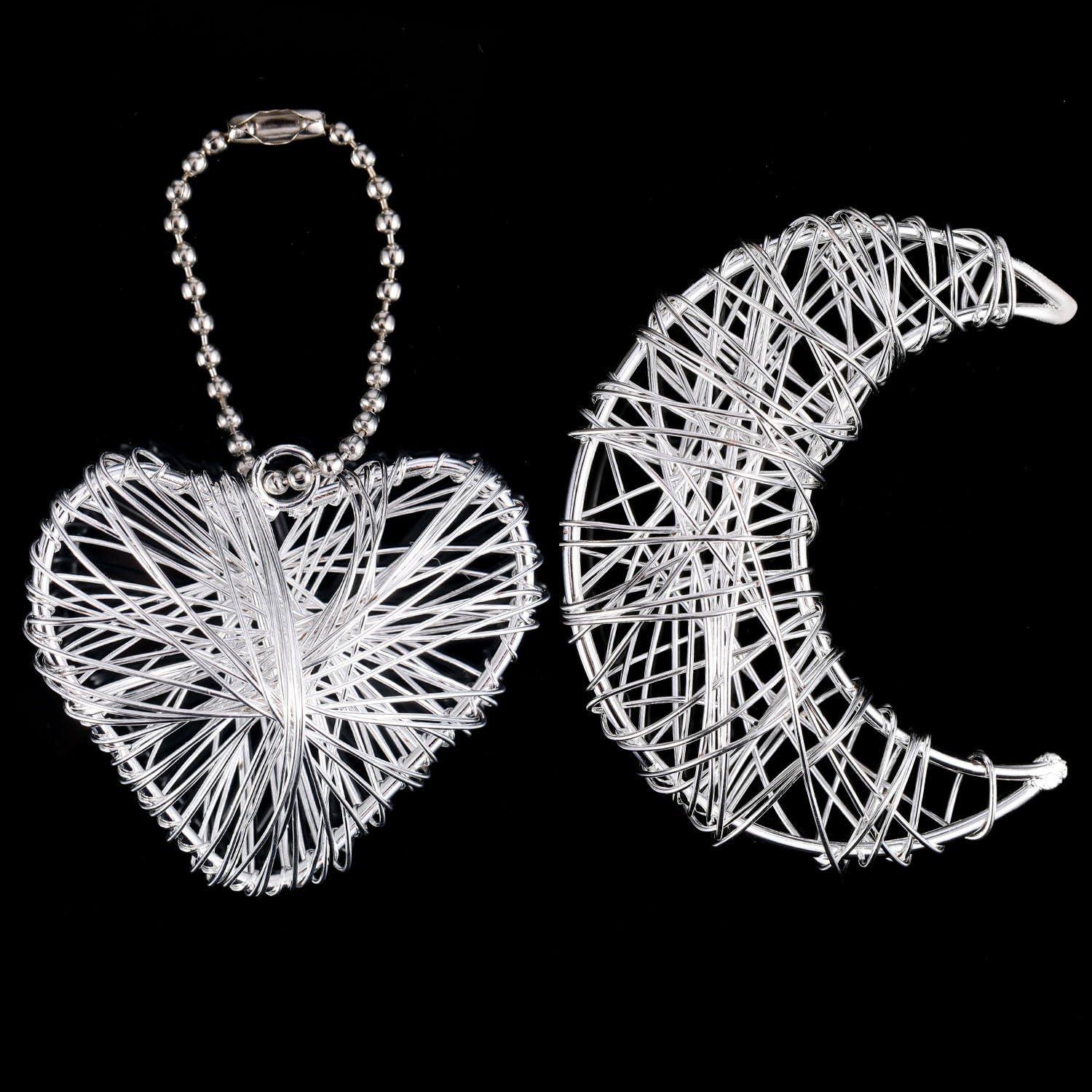 65.6 Feet Silver Aluminum Craft Wire Soft and Flexible Metal Armature